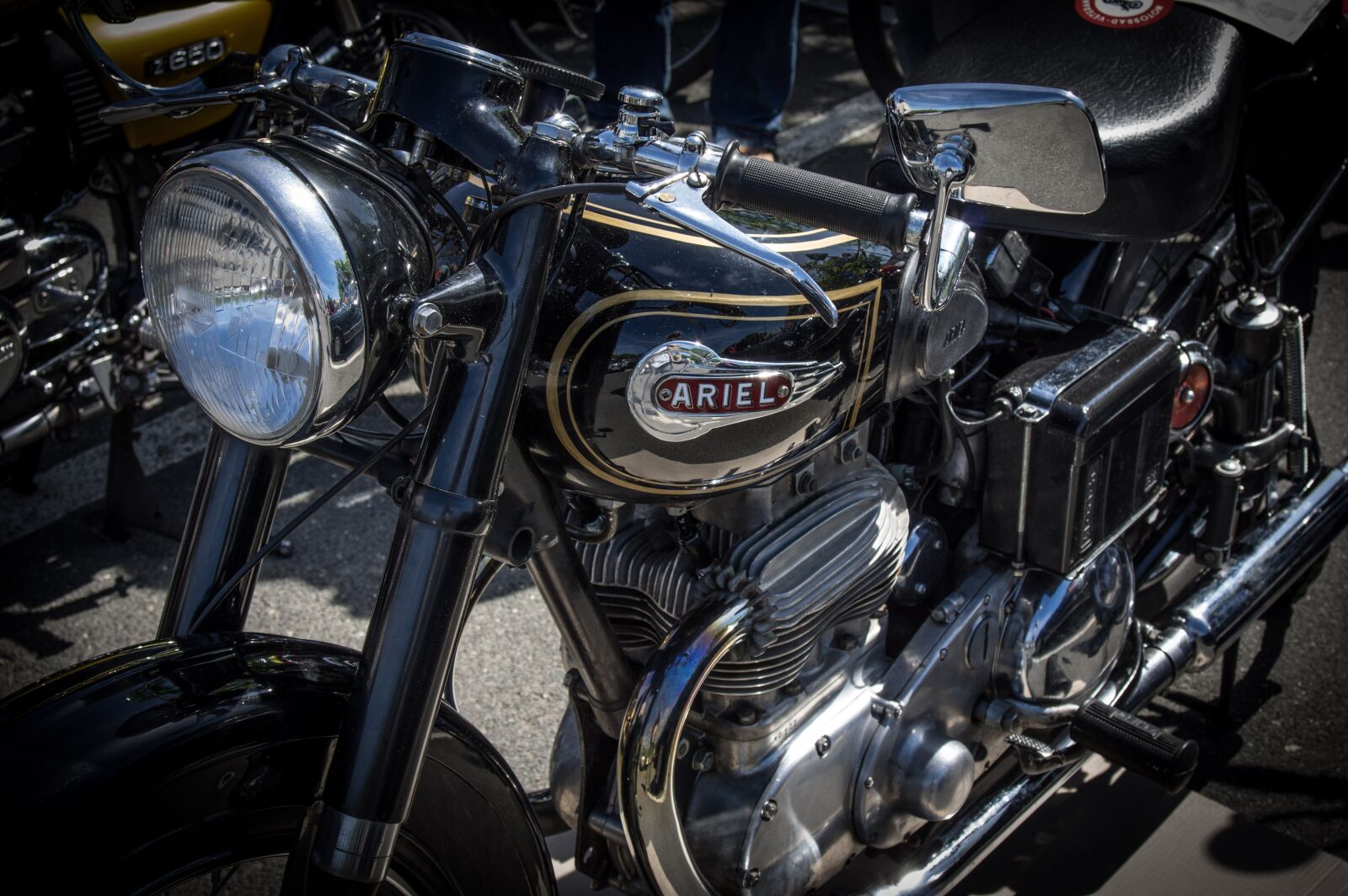 Pentax K-3 sample photo. Ariel, motorcycle, oldtimer photography