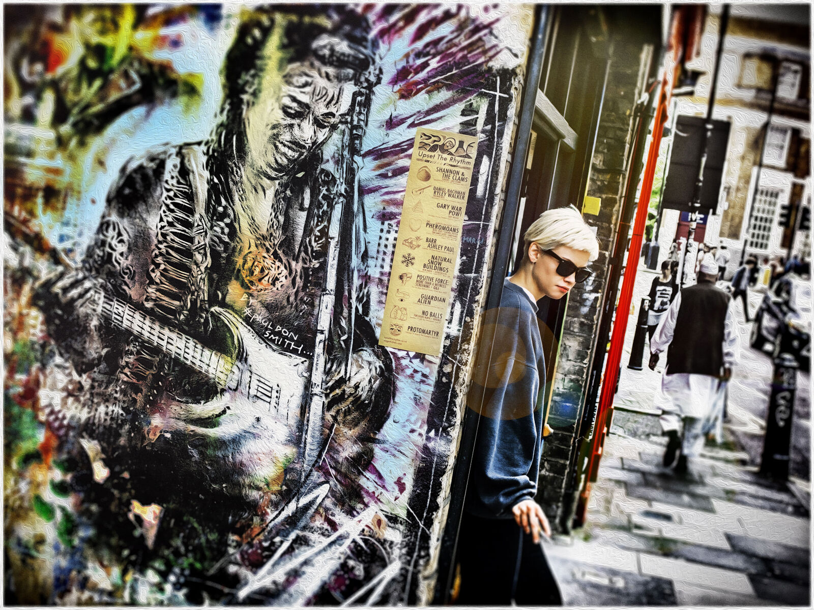 PENTAX RICOH IMAGING PENTAX MX-1 sample photo. Art, candid, east, london photography
