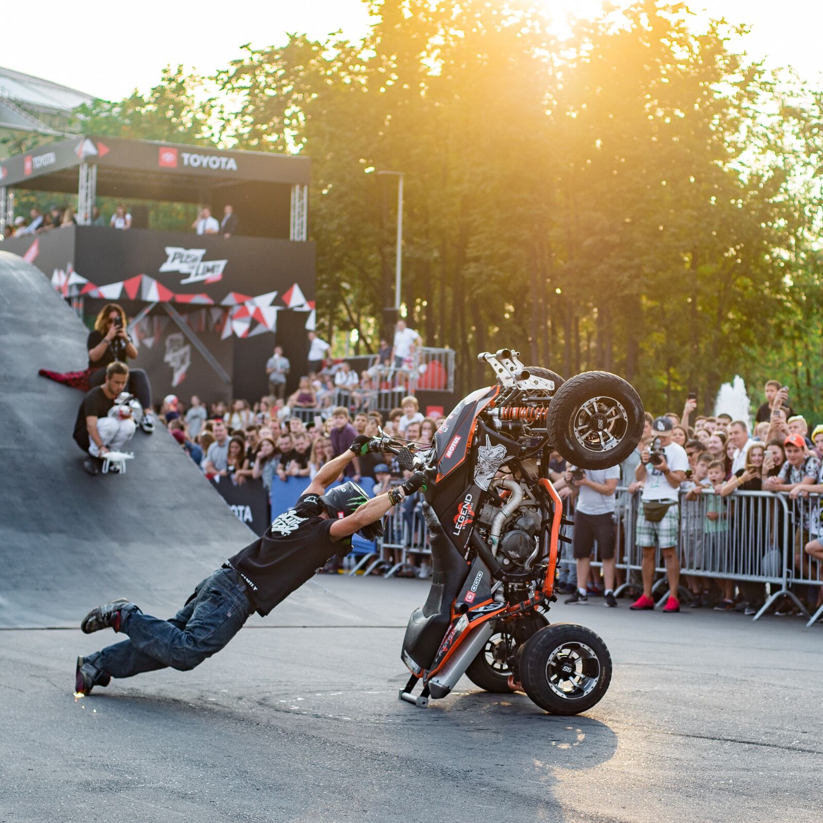 Nikon D750 sample photo. Luzhniki, quad bike, festival photography