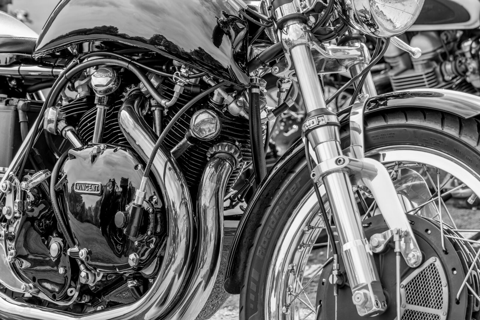 Nikon D7100 sample photo. Vincent, motorcycle, black and photography