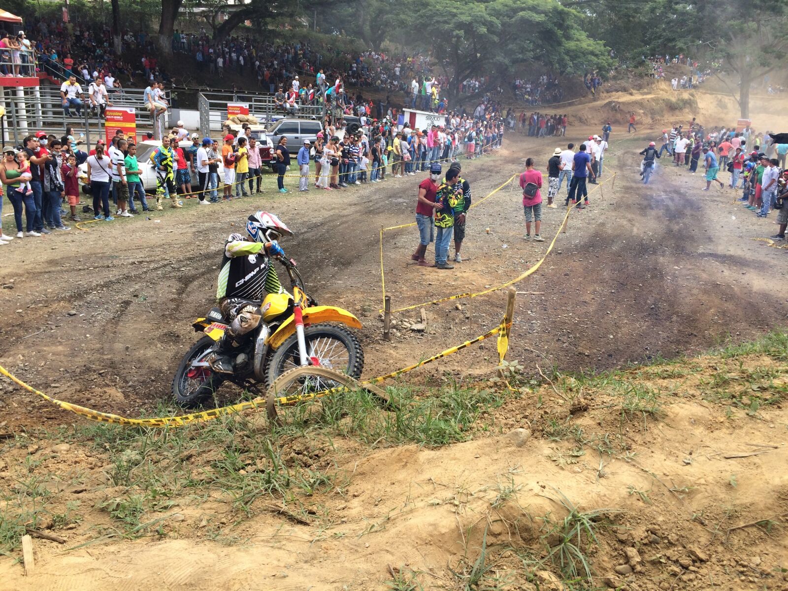 iPhone 5s back camera 4.15mm f/2.2 sample photo. Moto, motocross, arena photography