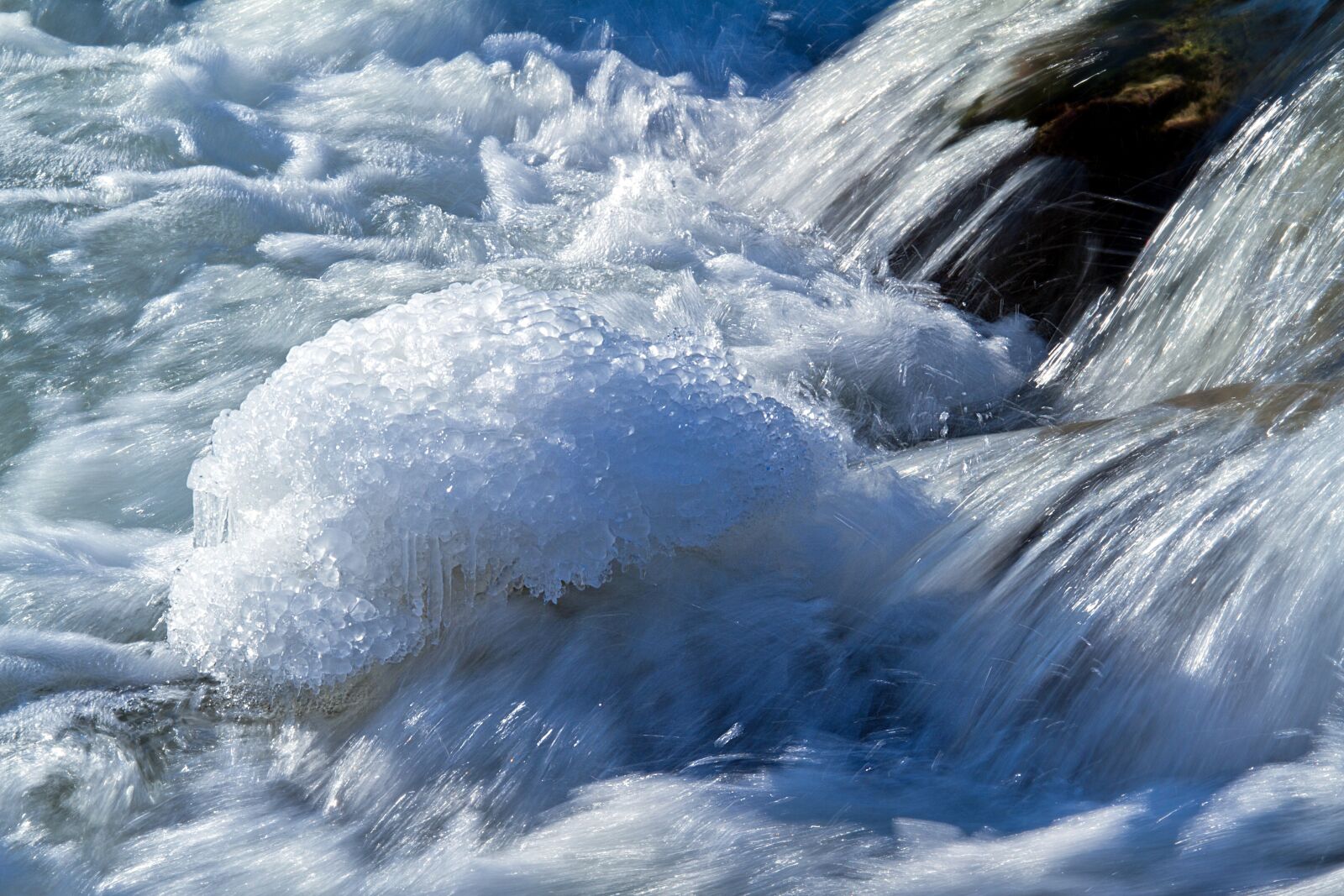 Canon EOS 7D sample photo. Ice on the saale photography