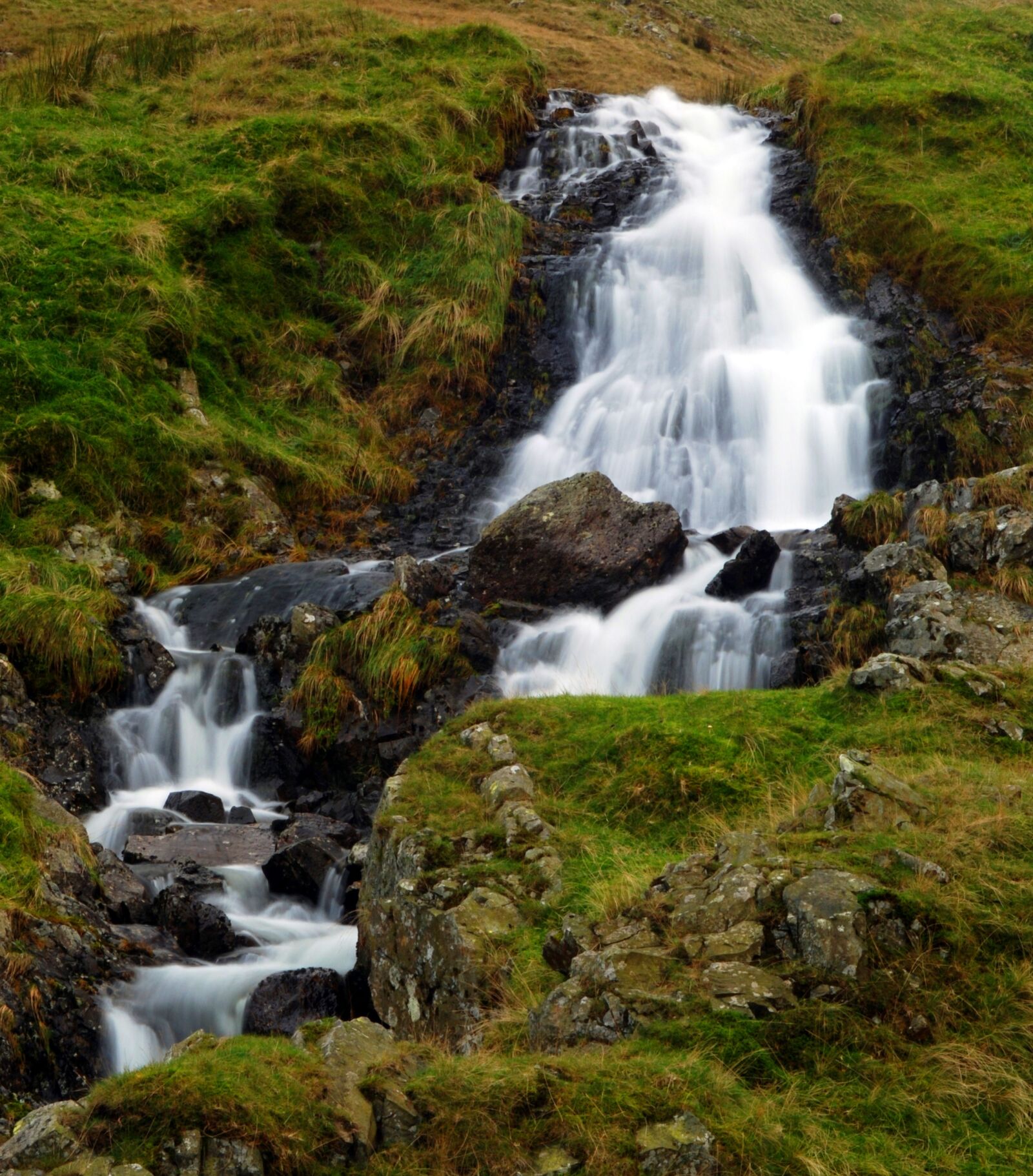 Nikon D80 sample photo. Waterfall, skye, island photography