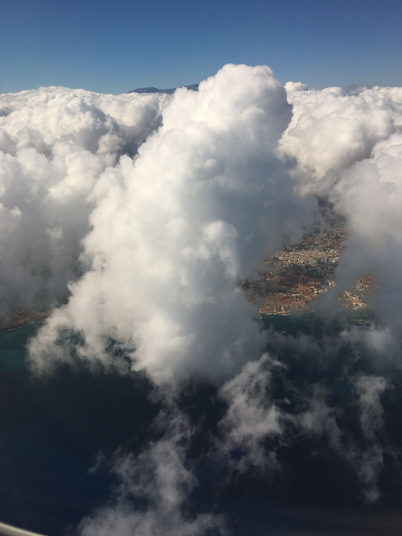 Apple iPhone 6s sample photo. Blue, clouds, sea, sky photography