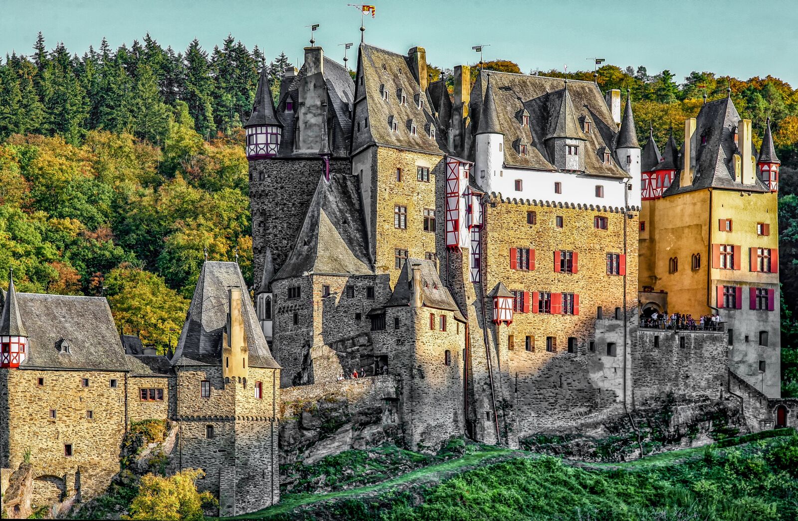 Canon EOS 5D sample photo. Burg eltz, sachsen, places photography