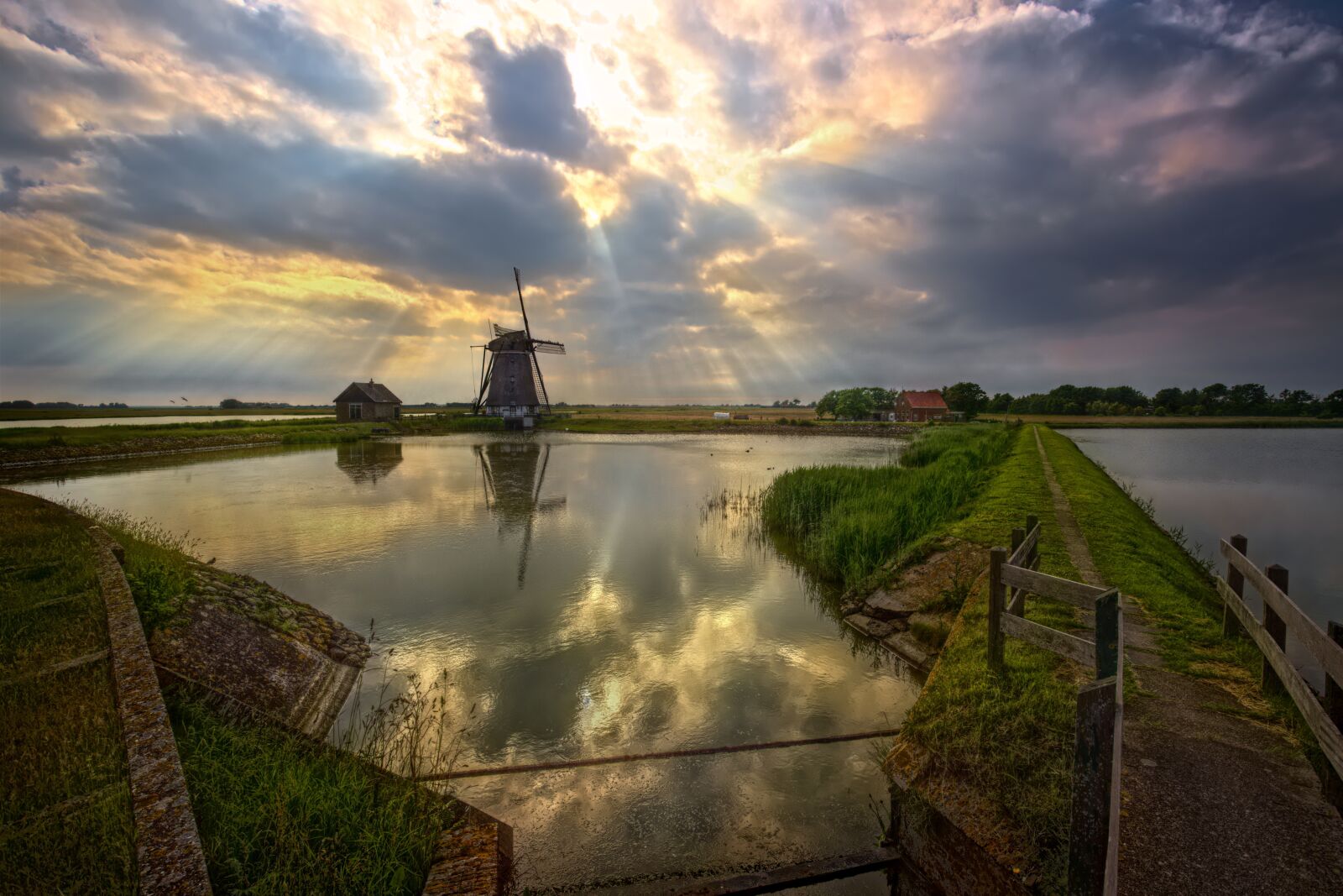 Nikon D600 sample photo. Windmill, texel, netherlands photography