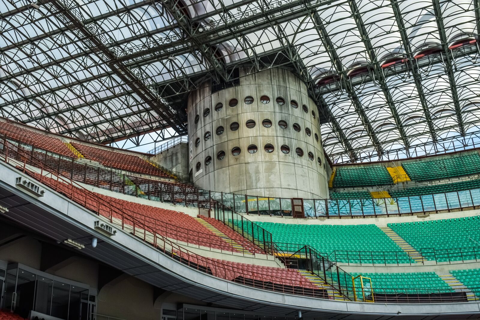Nikon D3300 sample photo. Stands, stadium, architecture photography