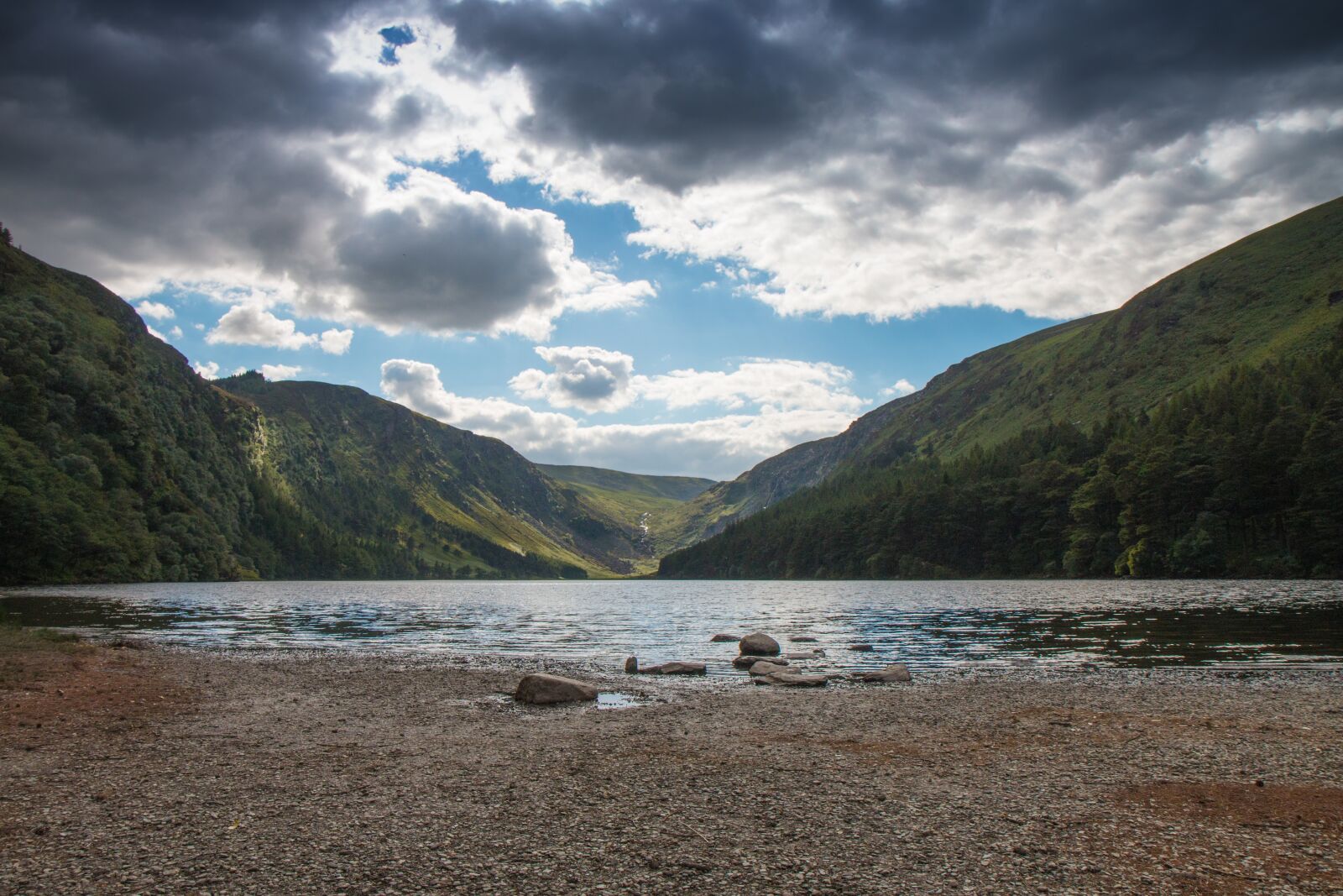 Canon EOS 70D sample photo. Ireland, glendalough, upper lake photography