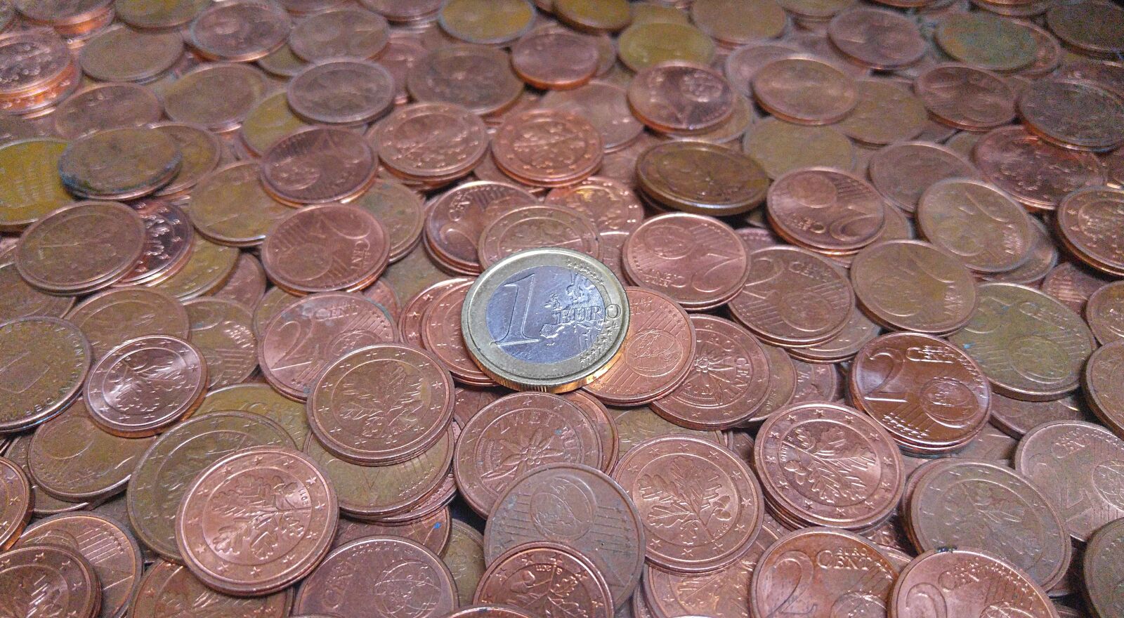 LG H818P sample photo. Money, coins, euro photography