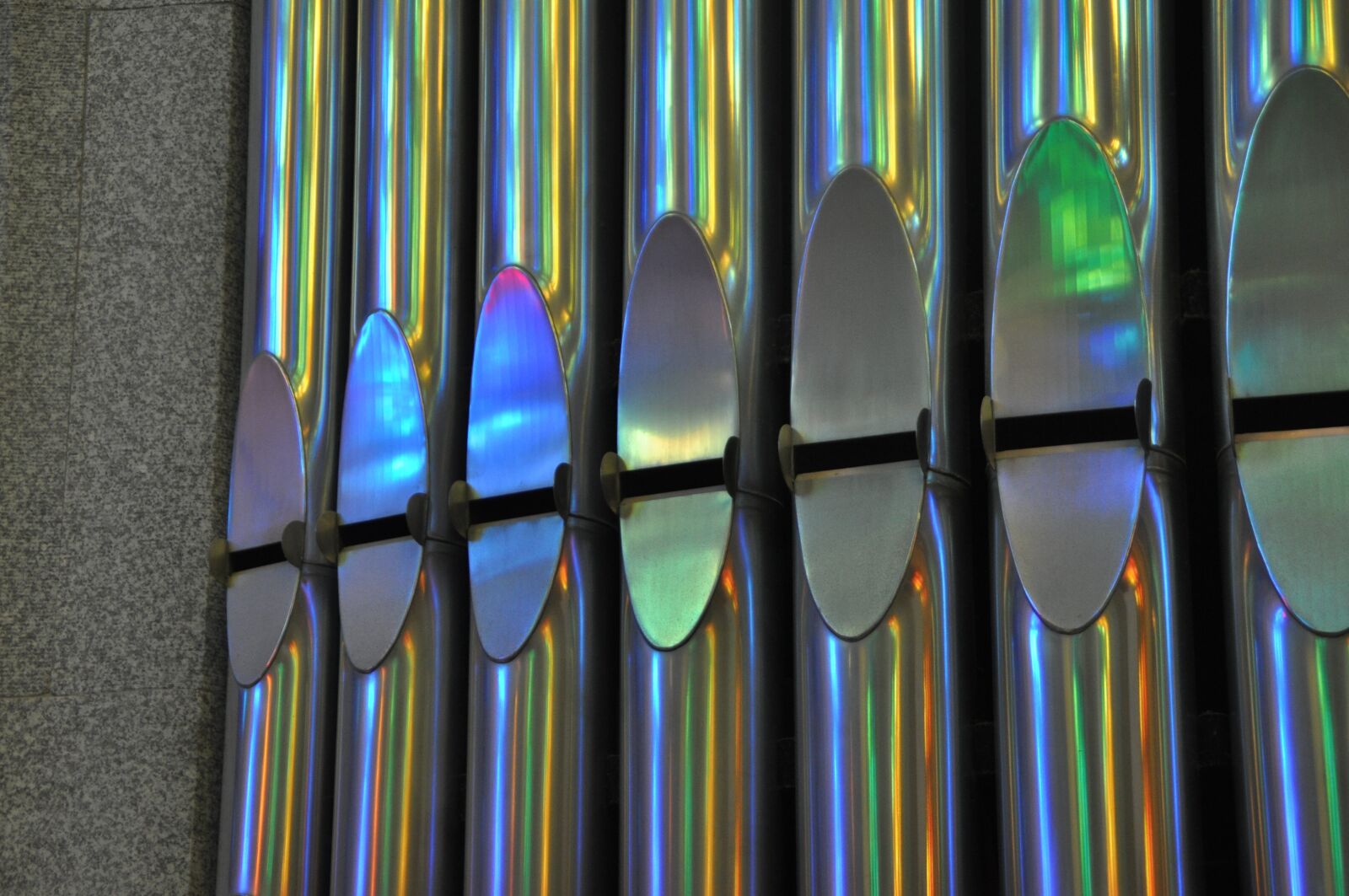 Nikon D5000 sample photo. Organ whistle, sagrada familia photography