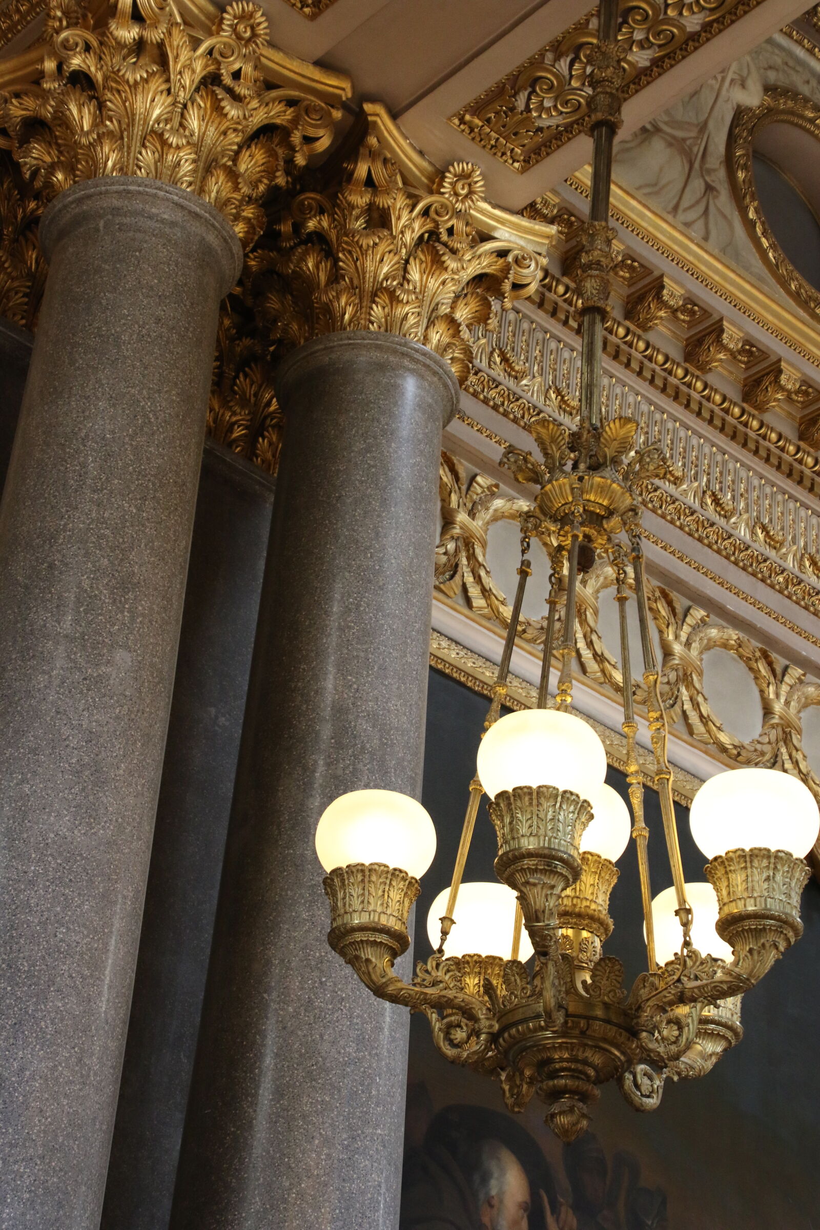 Canon EOS 7D Mark II sample photo. Chandelier, france, french, gold photography