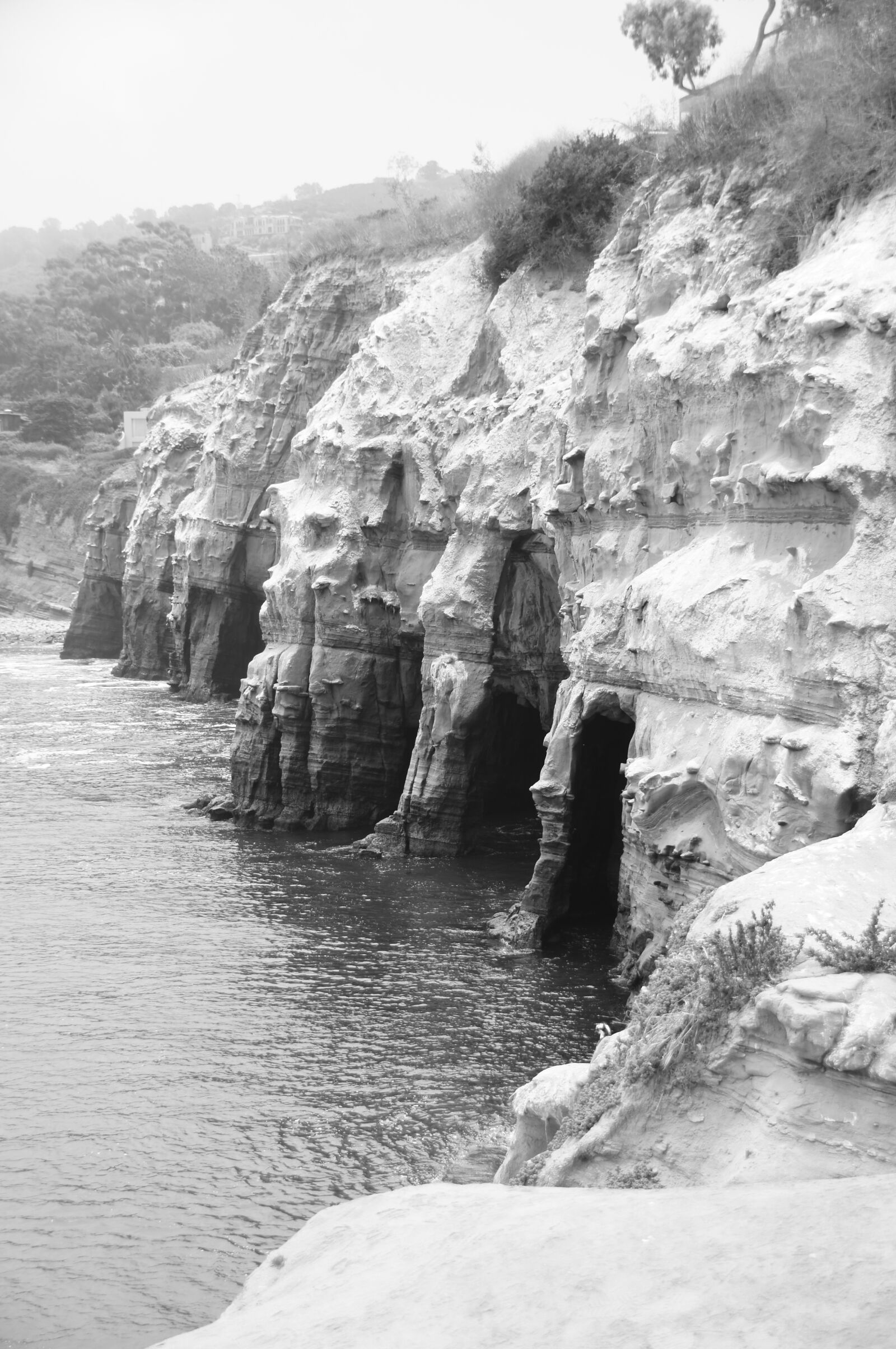 Sony SLT-A55 (SLT-A55V) sample photo. Sea cave, sea, ocean photography