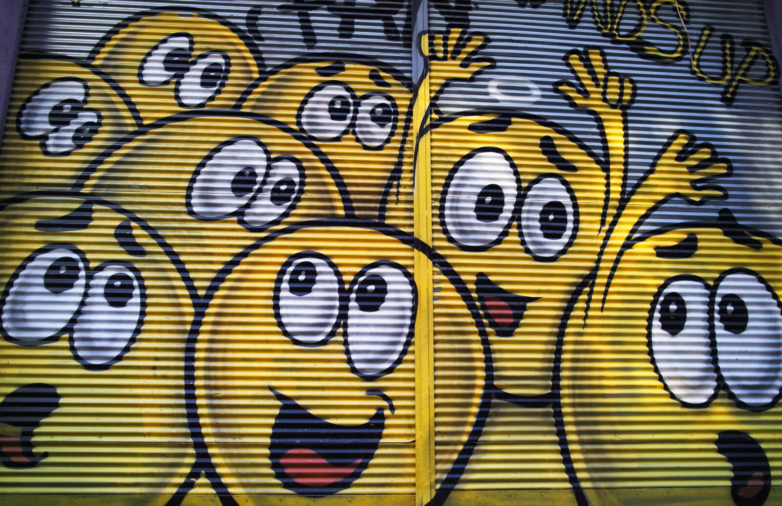 Sigma DP1 Merrill sample photo. Graffiti, yellow, paint photography