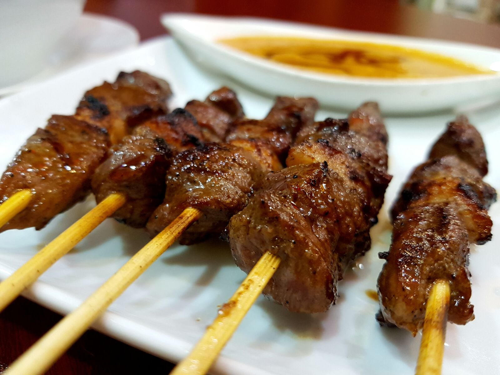 Samsung Galaxy Note Fan Edition sample photo. Indonesian satay, food, bbq photography