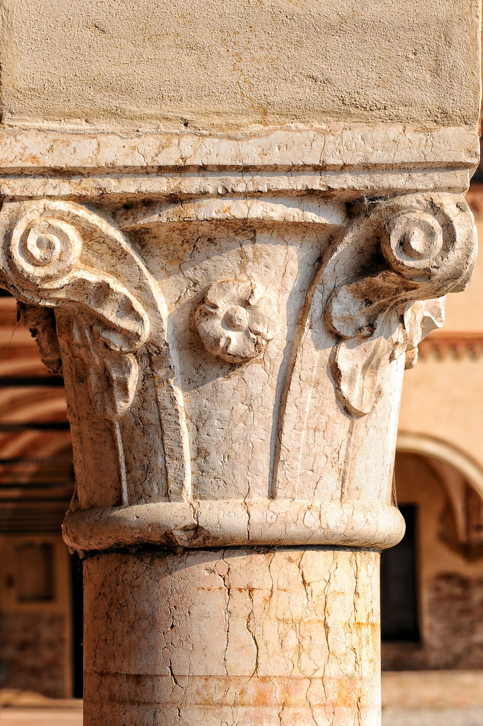 Nikon D700 sample photo. Column, texture, marble photography