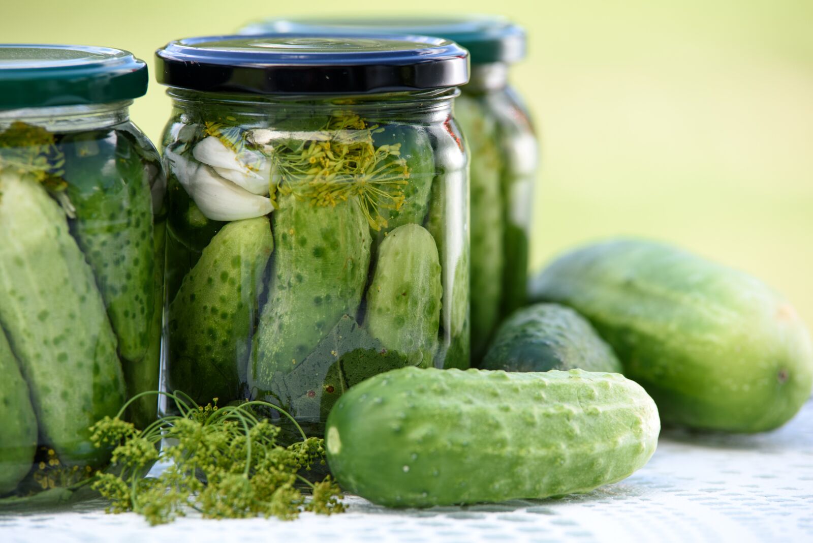 Nikon D750 sample photo. Pickled cucumbers, homemade preserves photography