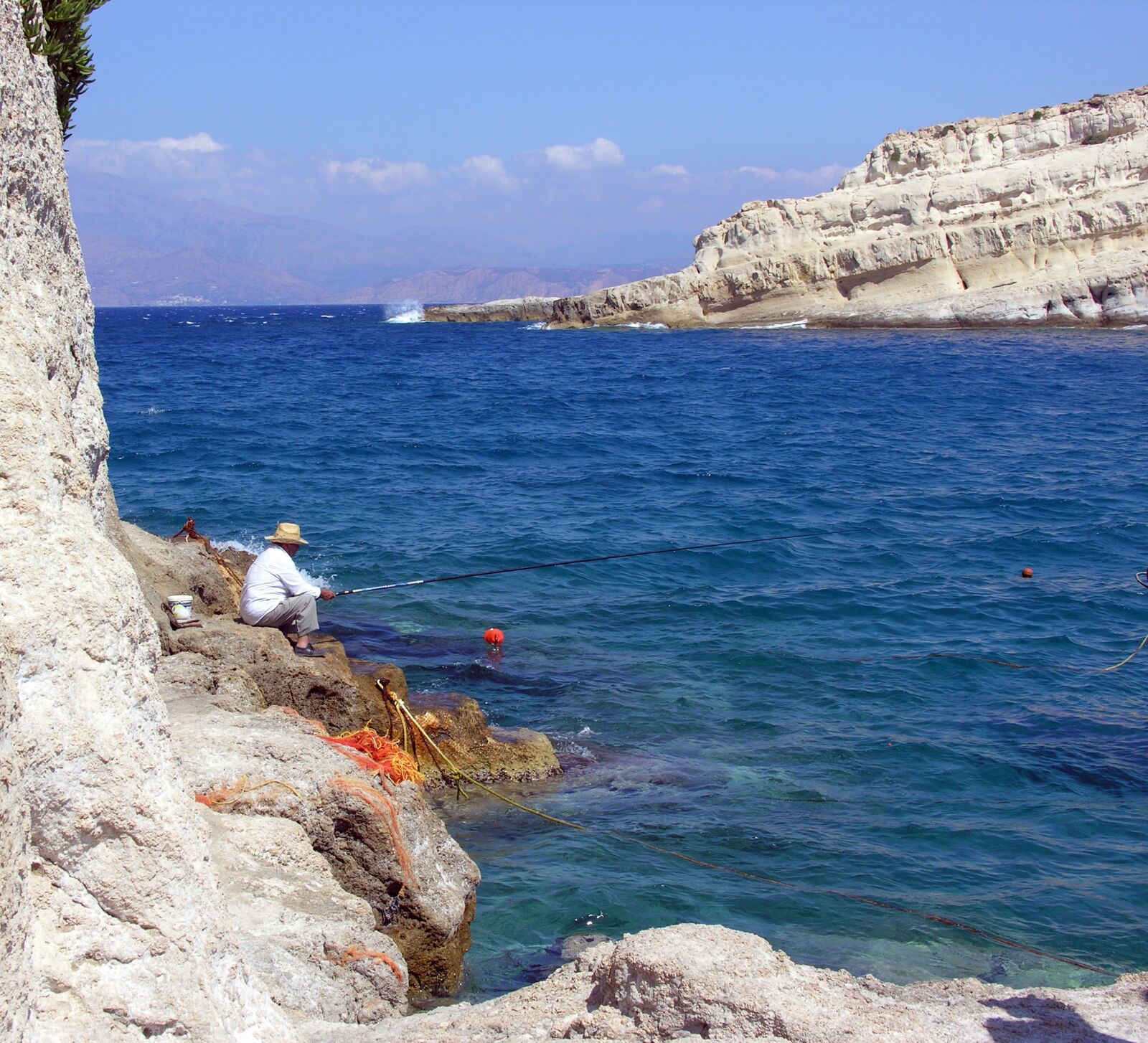 Nikon E8800 sample photo. Greece, matala, visser photography