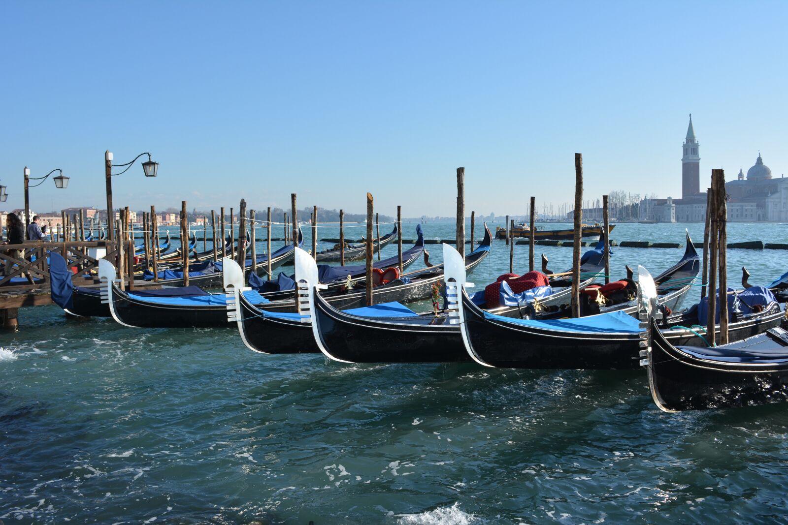 Nikon D5200 sample photo. Italy, venice, boats photography