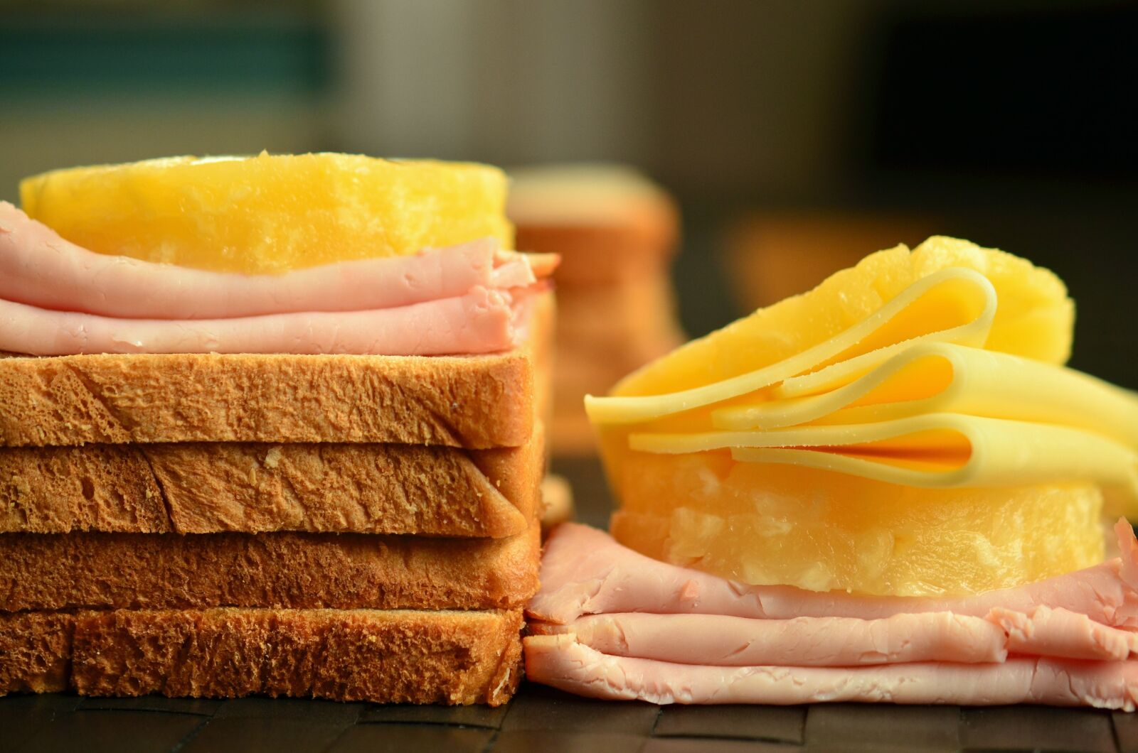 Nikon D5100 sample photo. Toast, cheese, cheese slices photography