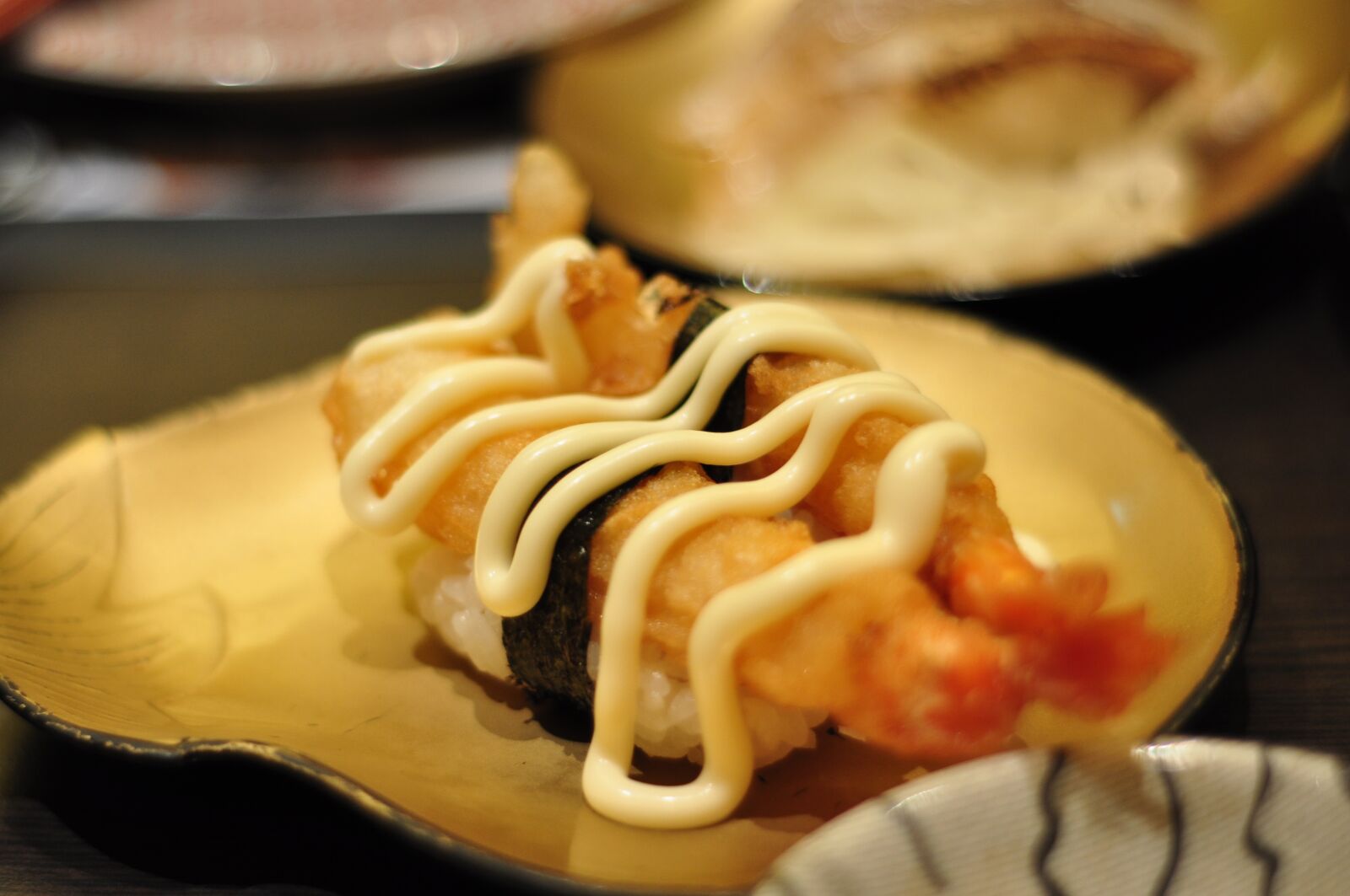 Nikon D90 sample photo. Sushi, japanese cuisine, tempura photography