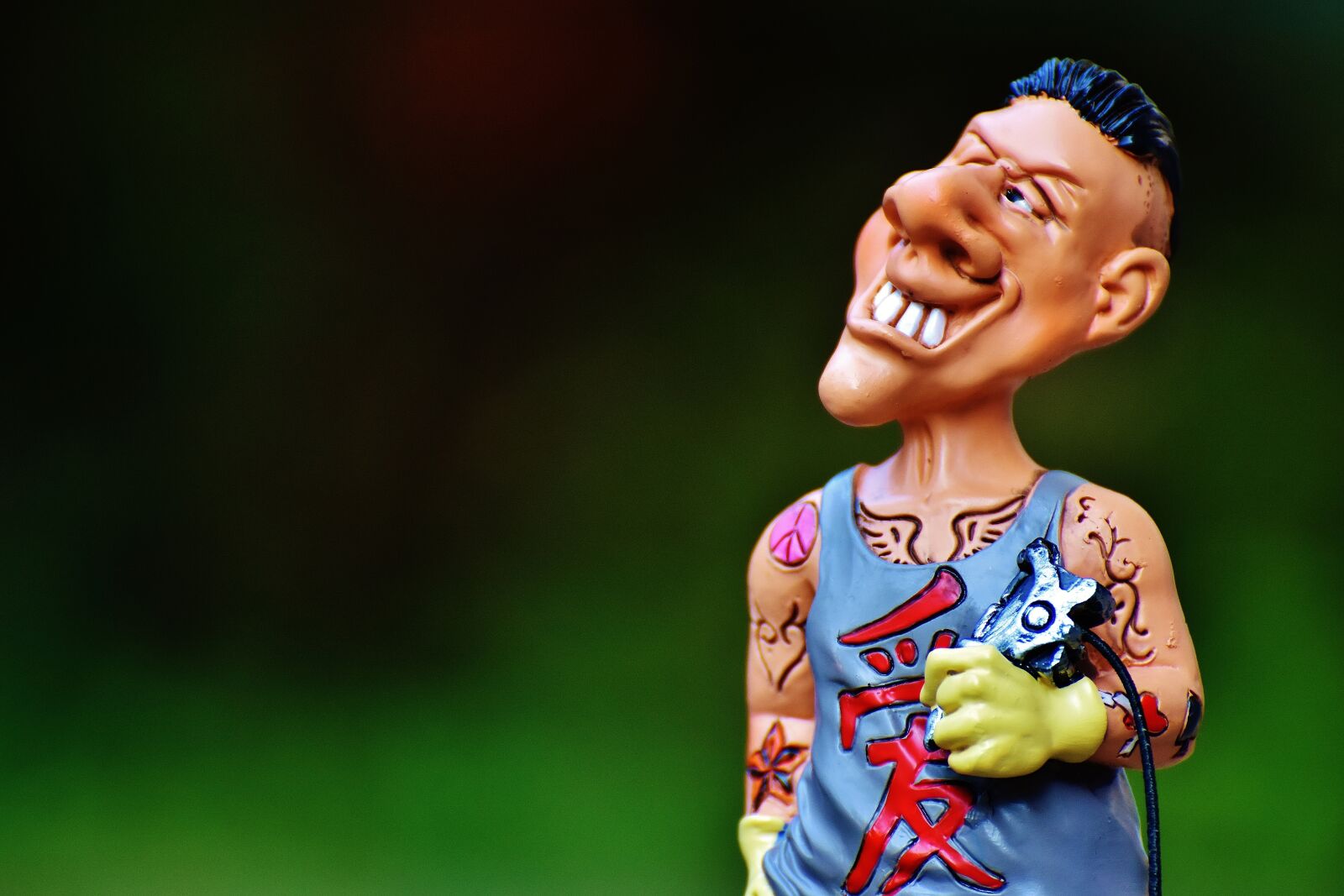 Nikon D7200 sample photo. Tattoo artist, figure, funny photography