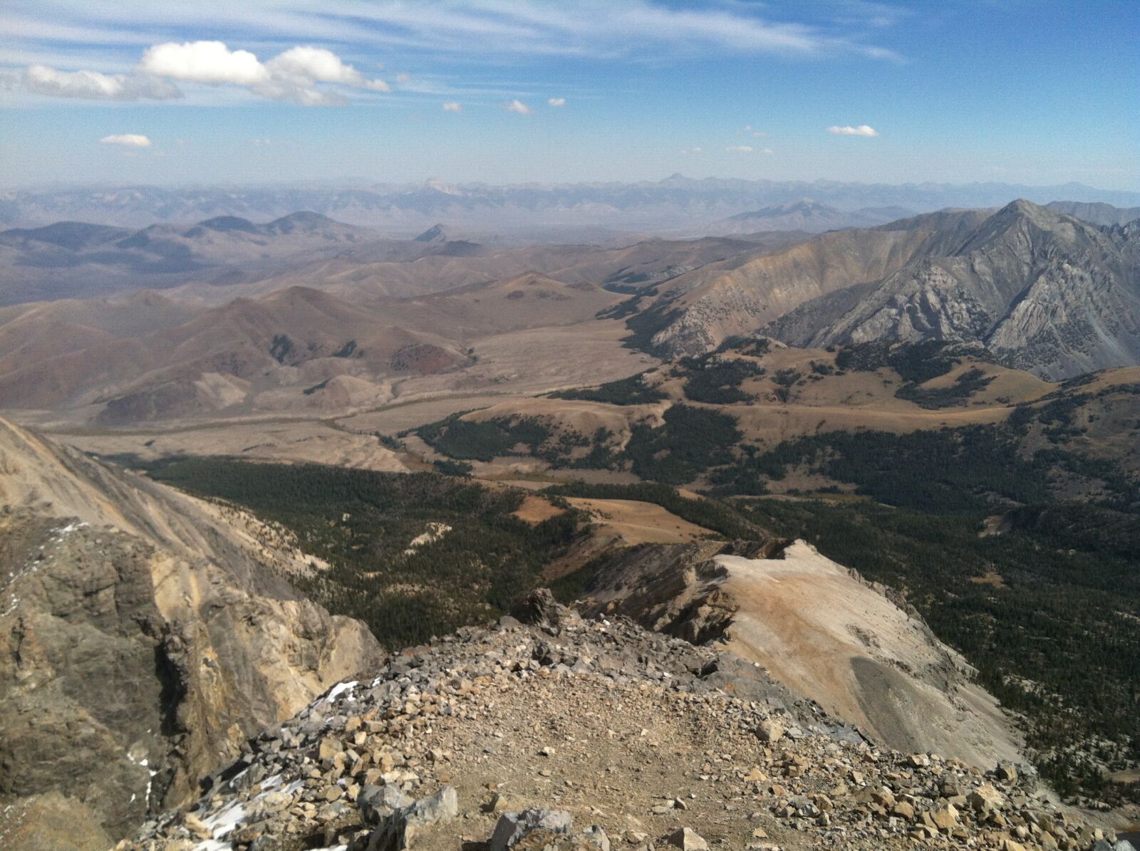 Apple iPhone 4 sample photo. Mountain top, idaho, landscape photography
