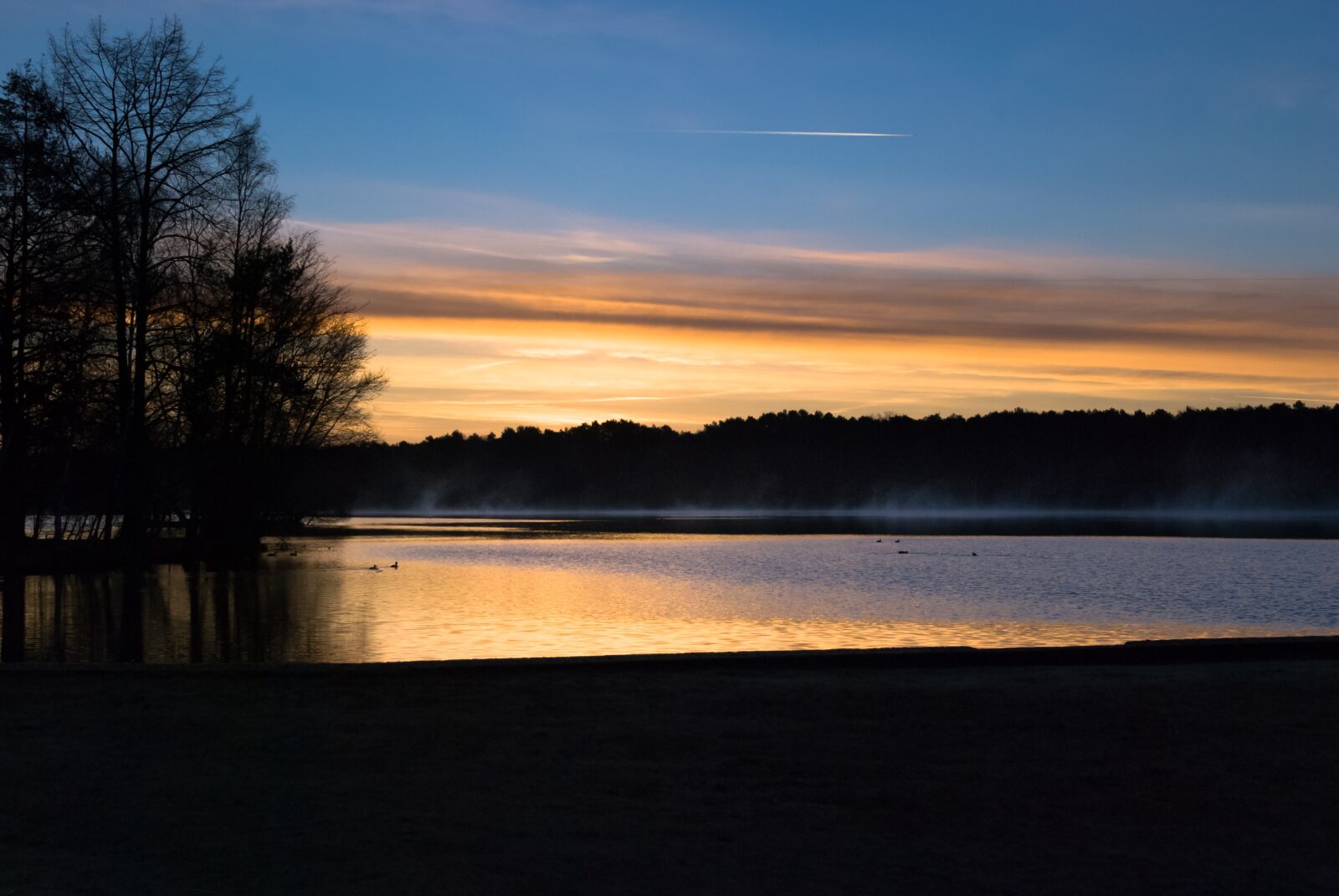 Nikon D80 sample photo. Lake, twilight, shadow photography