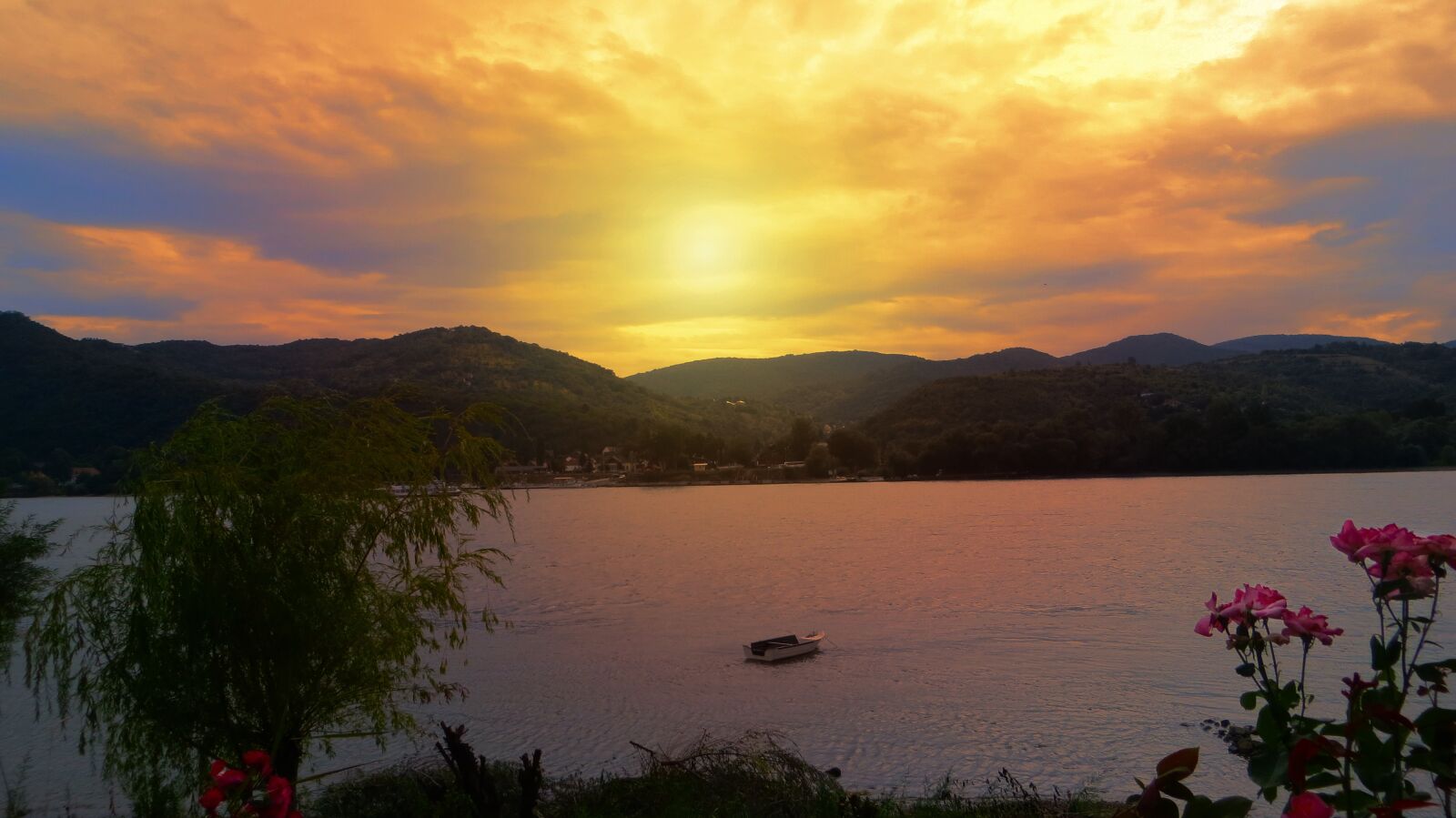 Canon PowerShot SX260 HS sample photo. Sunset, nature, landscape photography