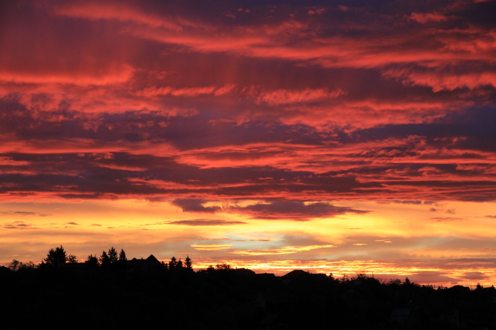 Canon EOS 550D (EOS Rebel T2i / EOS Kiss X4) sample photo. Sunrise, nature, clouds photography