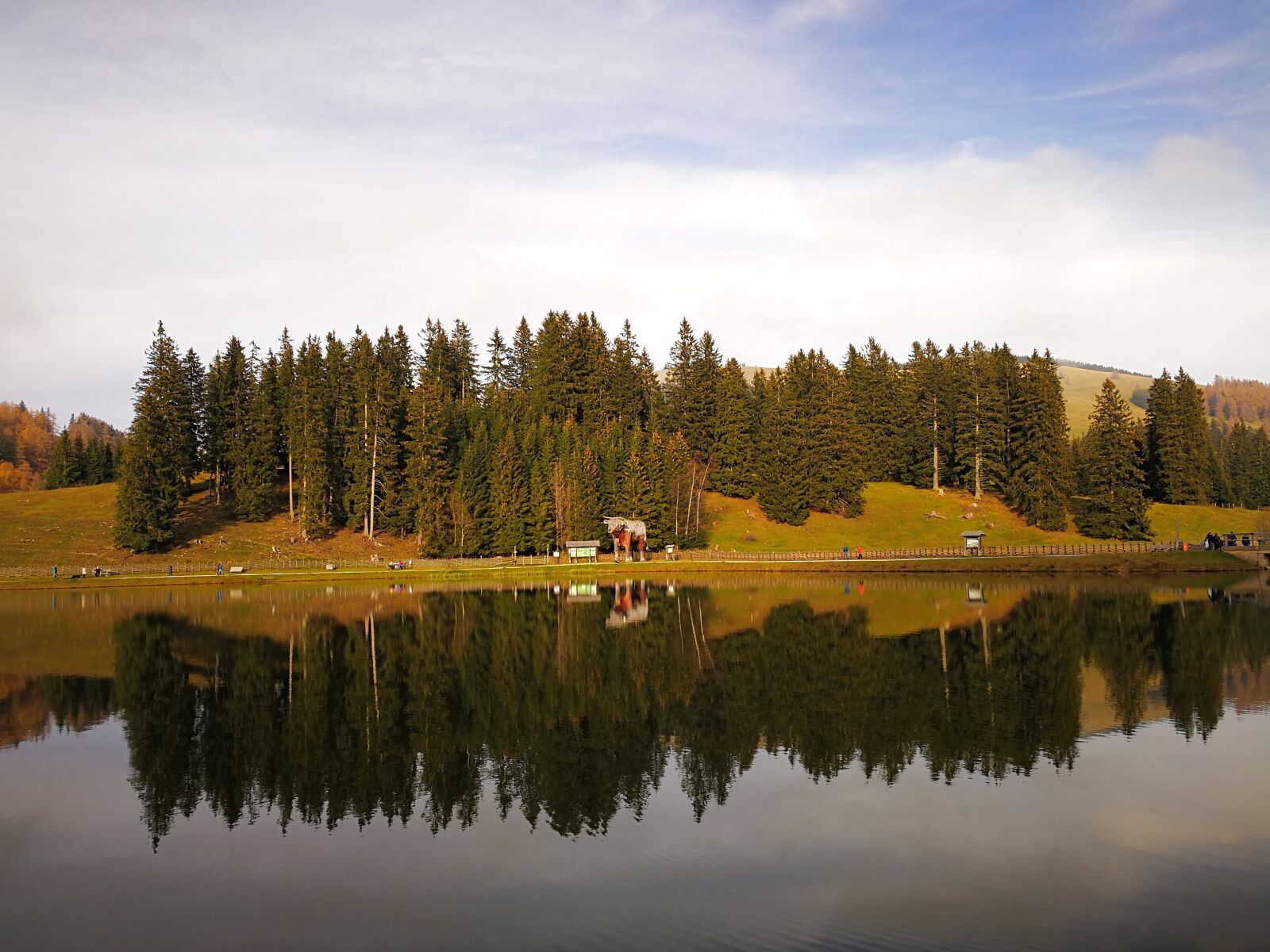 HUAWEI Mate 9 sample photo. Lake, forest, austria photography