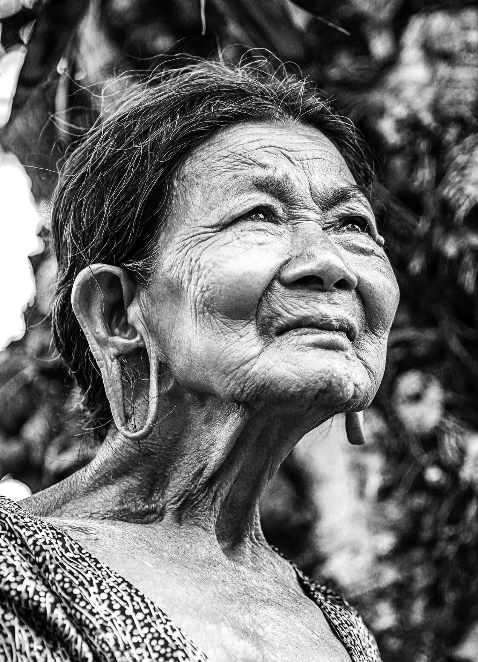 Canon EOS 7D sample photo. Old woman, portrait, vietnam photography