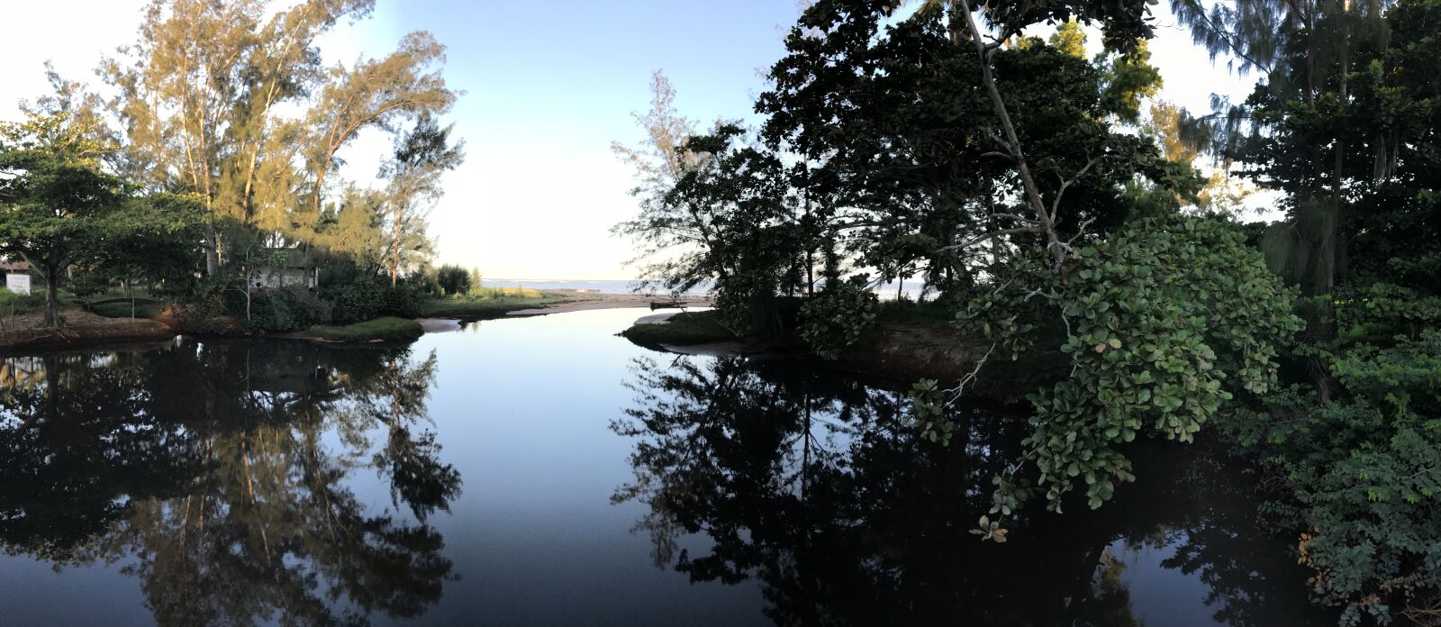 iPhone 7 back camera 3.99mm f/1.8 sample photo. Reflection, lake, rio photography