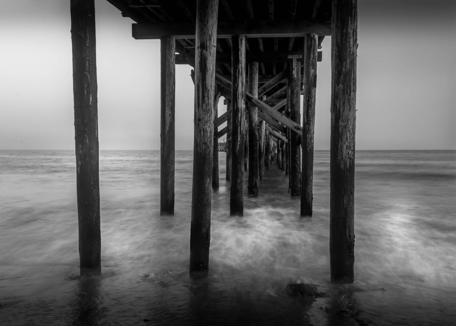Nikon D3100 sample photo. Pier, ocean, sea photography