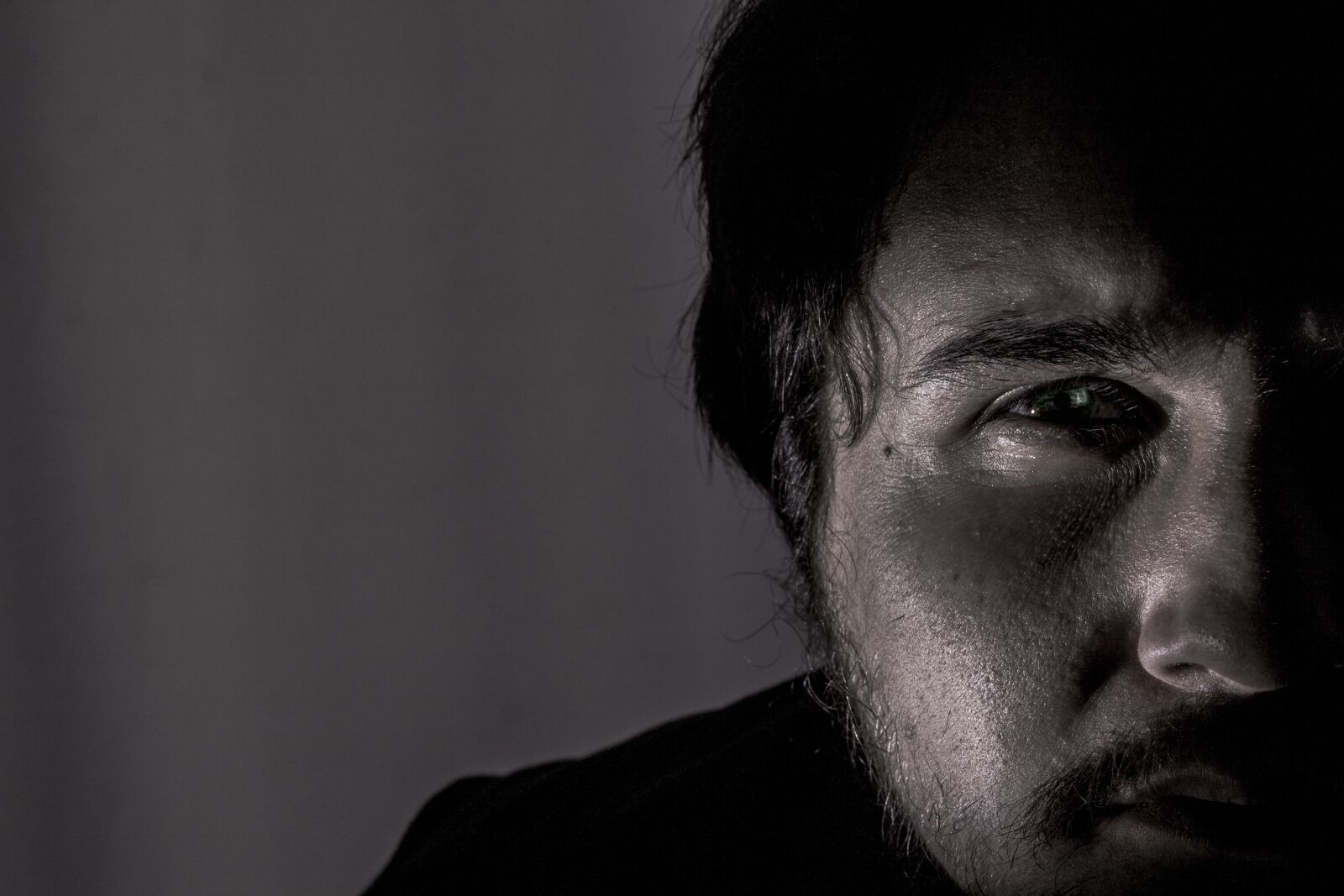 Canon EOS 1100D (EOS Rebel T3 / EOS Kiss X50) sample photo. Eye, male, portrait photography
