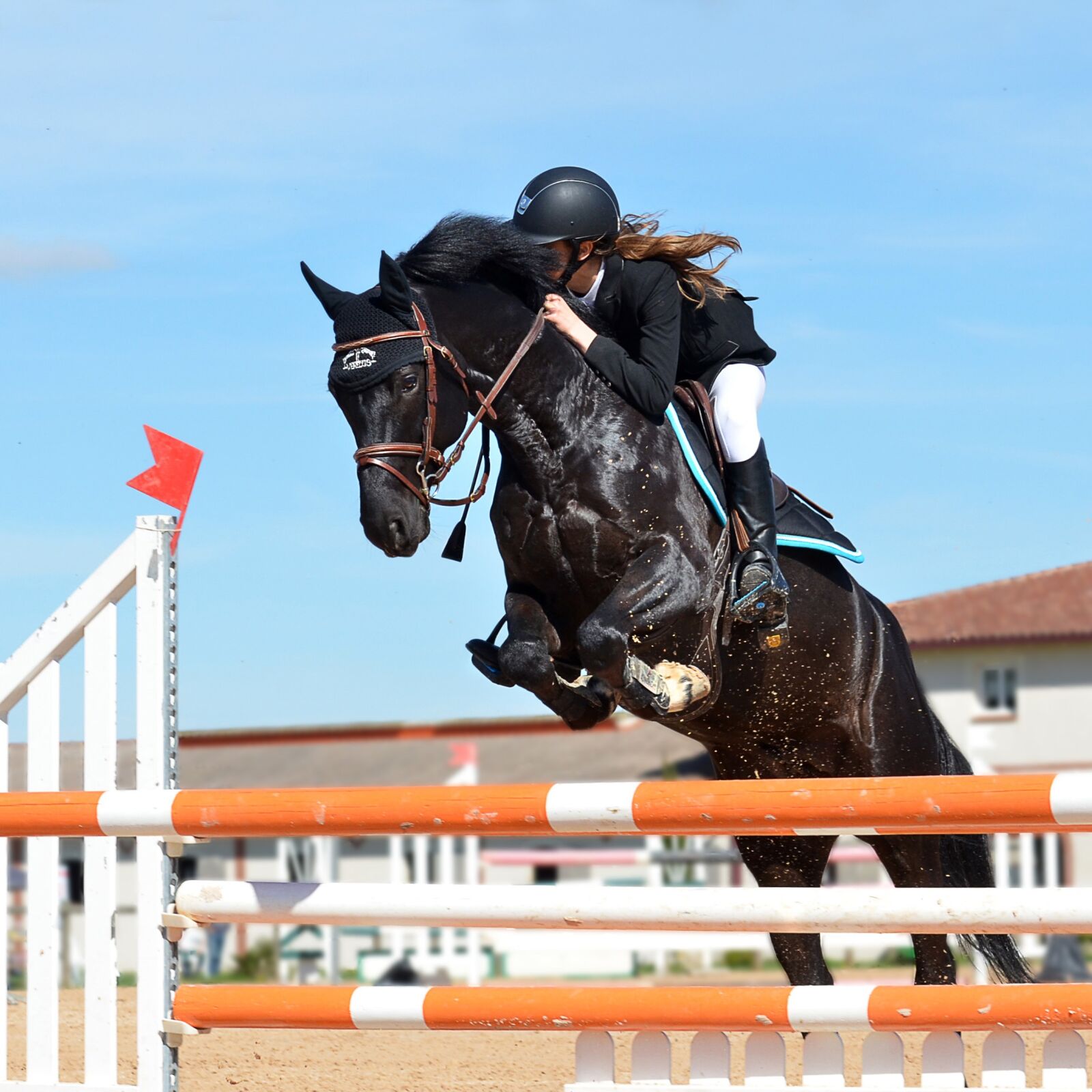 Nikon D7000 sample photo. Horseback riding, horse, jumping photography