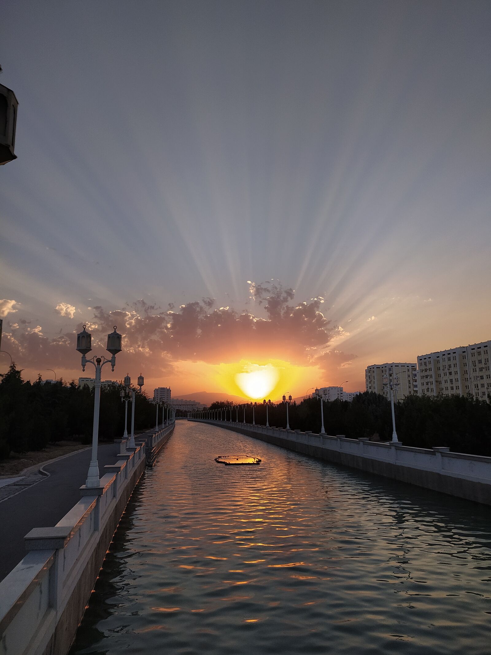 Xiaomi Redmi Note 8 sample photo. Sunset, sea, sun photography