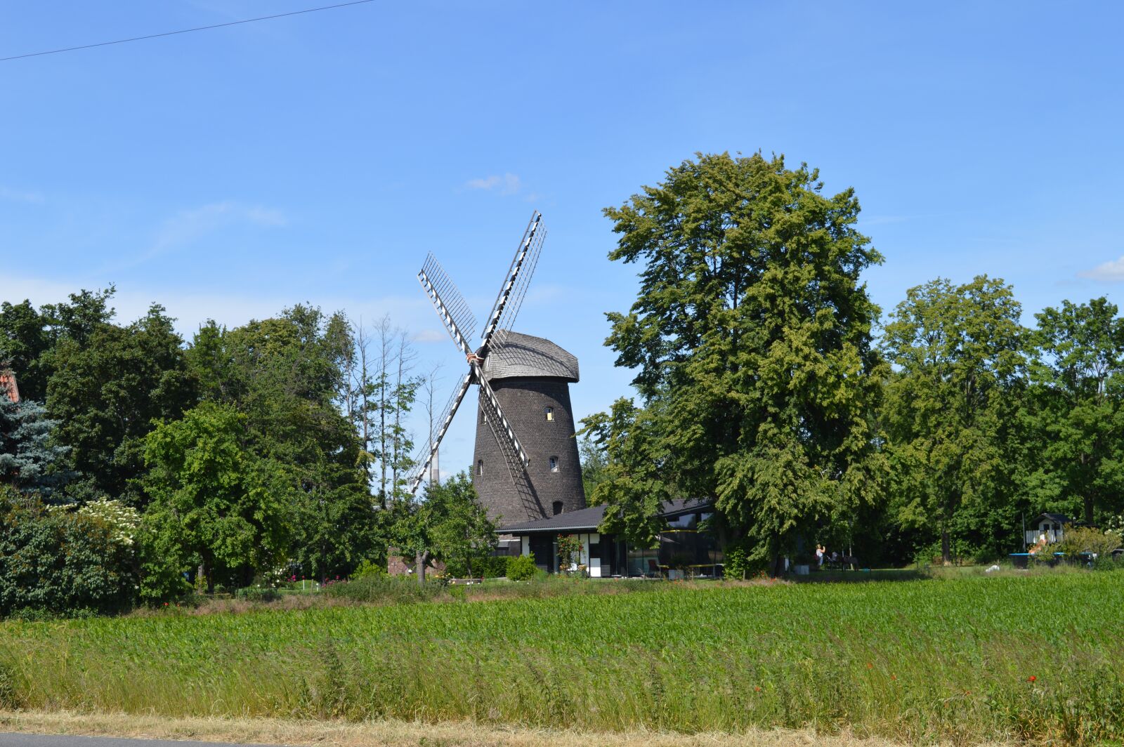 Nikon D3200 sample photo. Windmill, sky, architecture photography