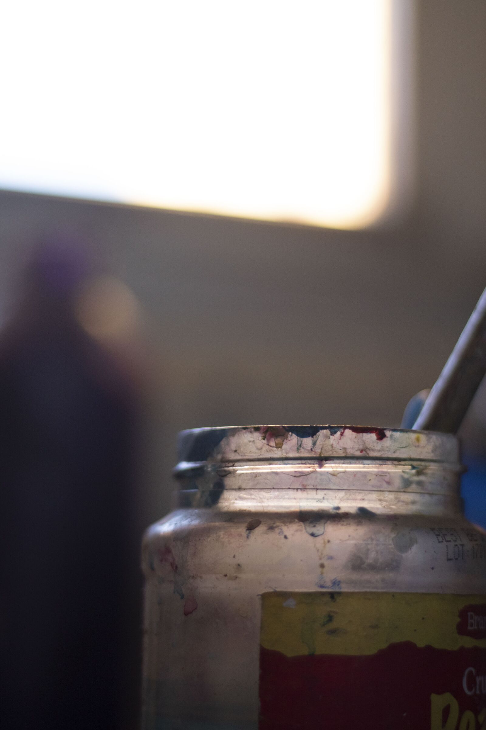 Canon EOS 750D (EOS Rebel T6i / EOS Kiss X8i) sample photo. Jar, paint, sun photography