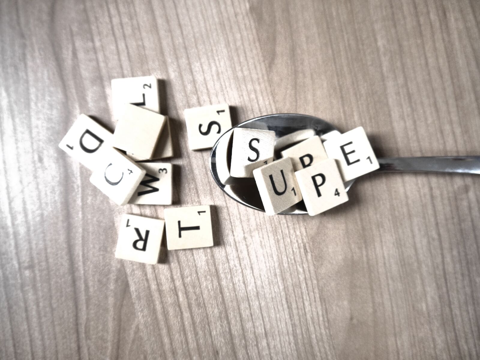 Panasonic Lumix DMC-G5 sample photo. Alphabet soup, letters, soup photography