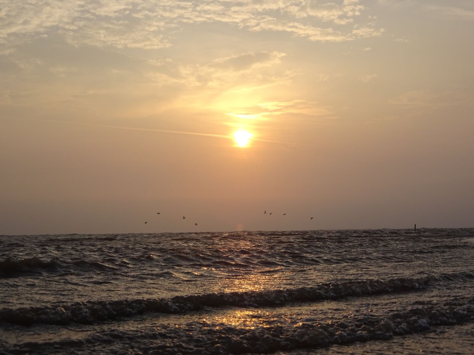 Sony Cyber-shot DSC-WX350 sample photo. Sunrise, sun, beach photography