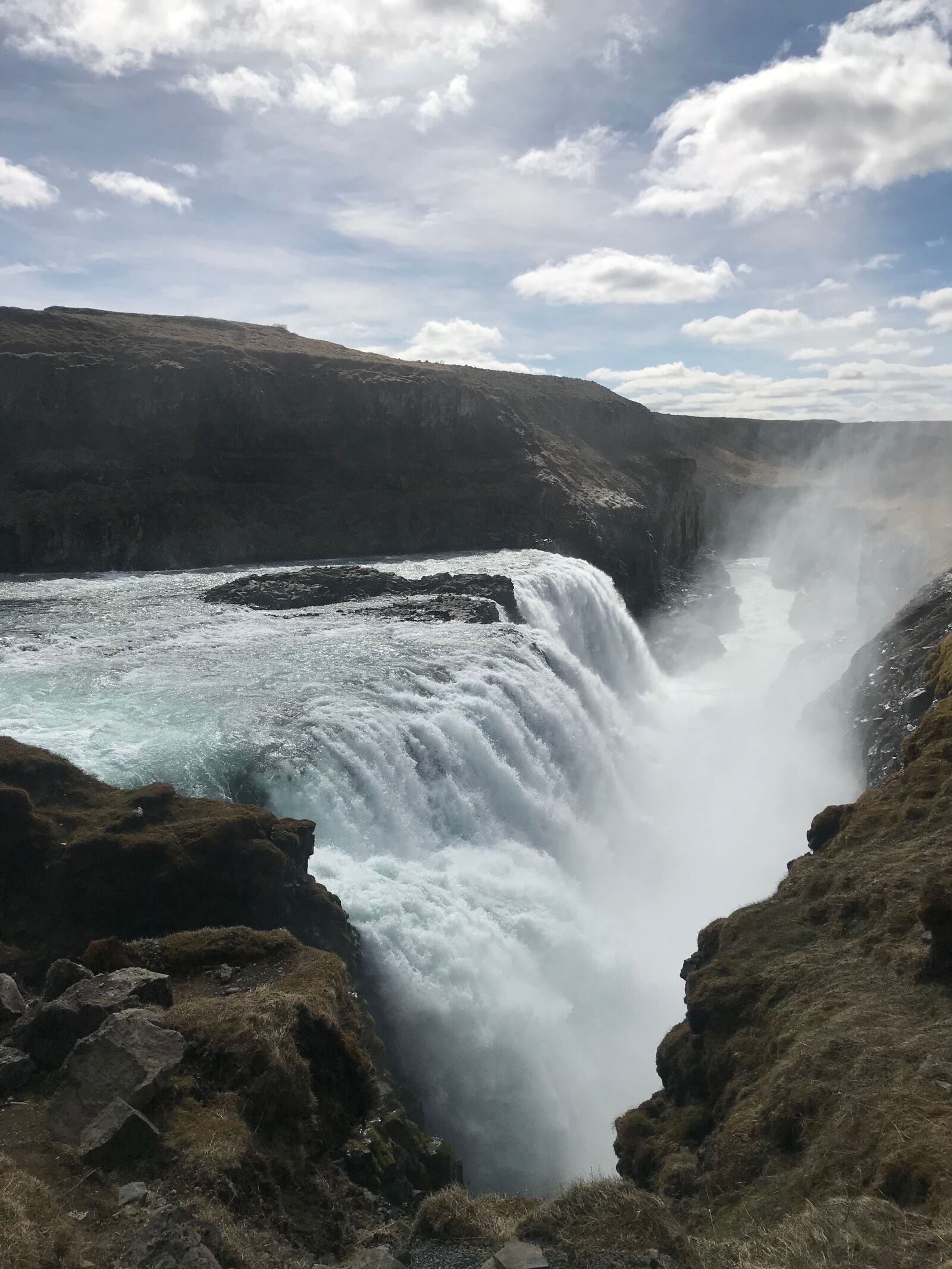 Apple iPhone 7 Plus sample photo. Godafoss, iceland, waterfall photography