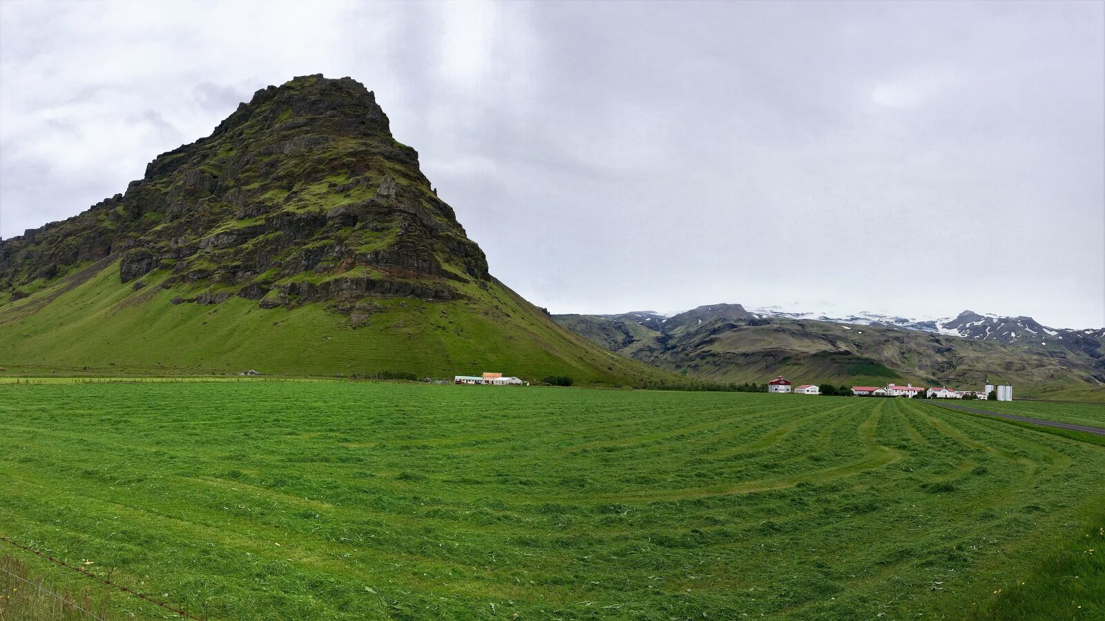 Apple iPhone 6s sample photo. Iceland, green, mountain photography