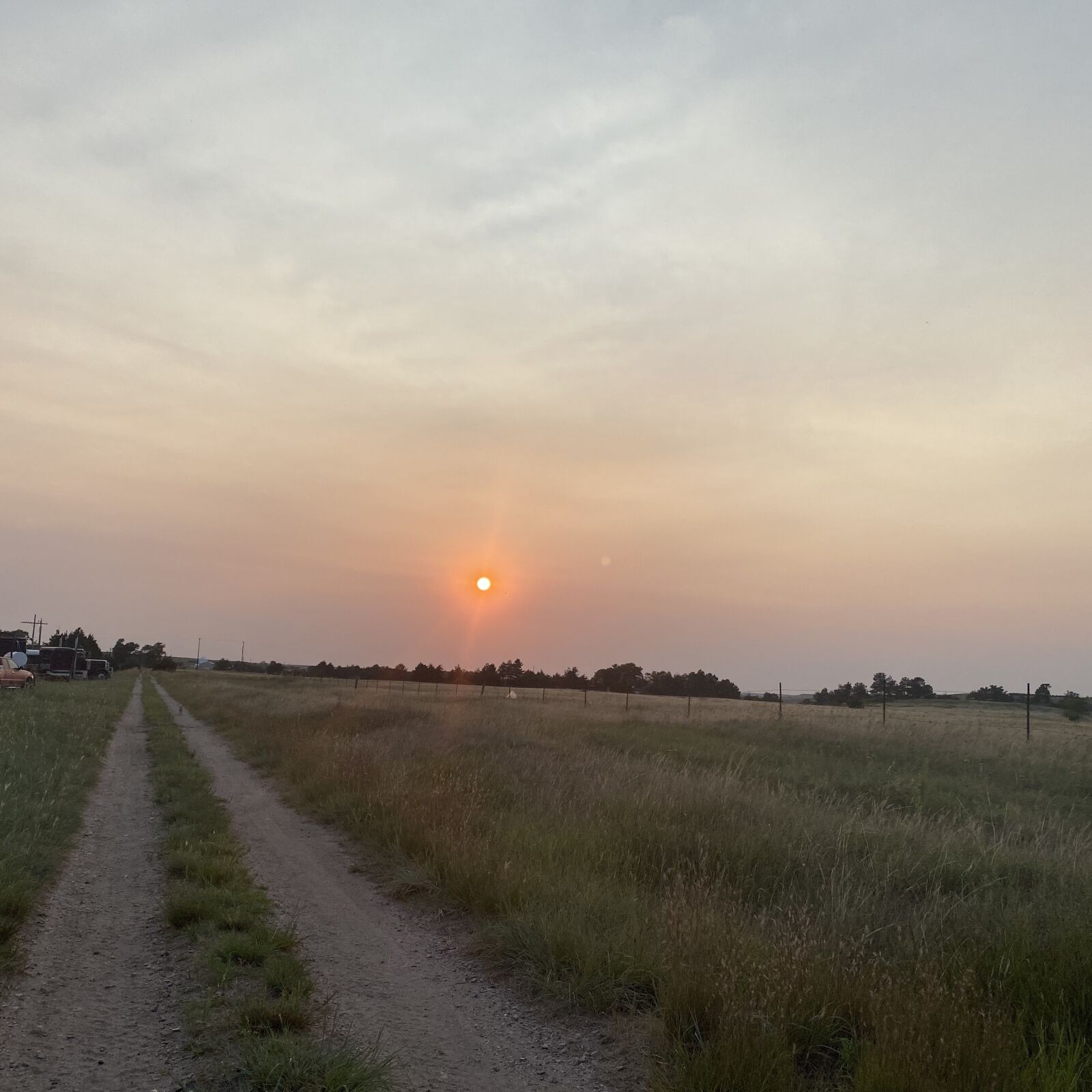 Apple iPhone 11 Pro Max sample photo. Red sun, nebraska sunset photography