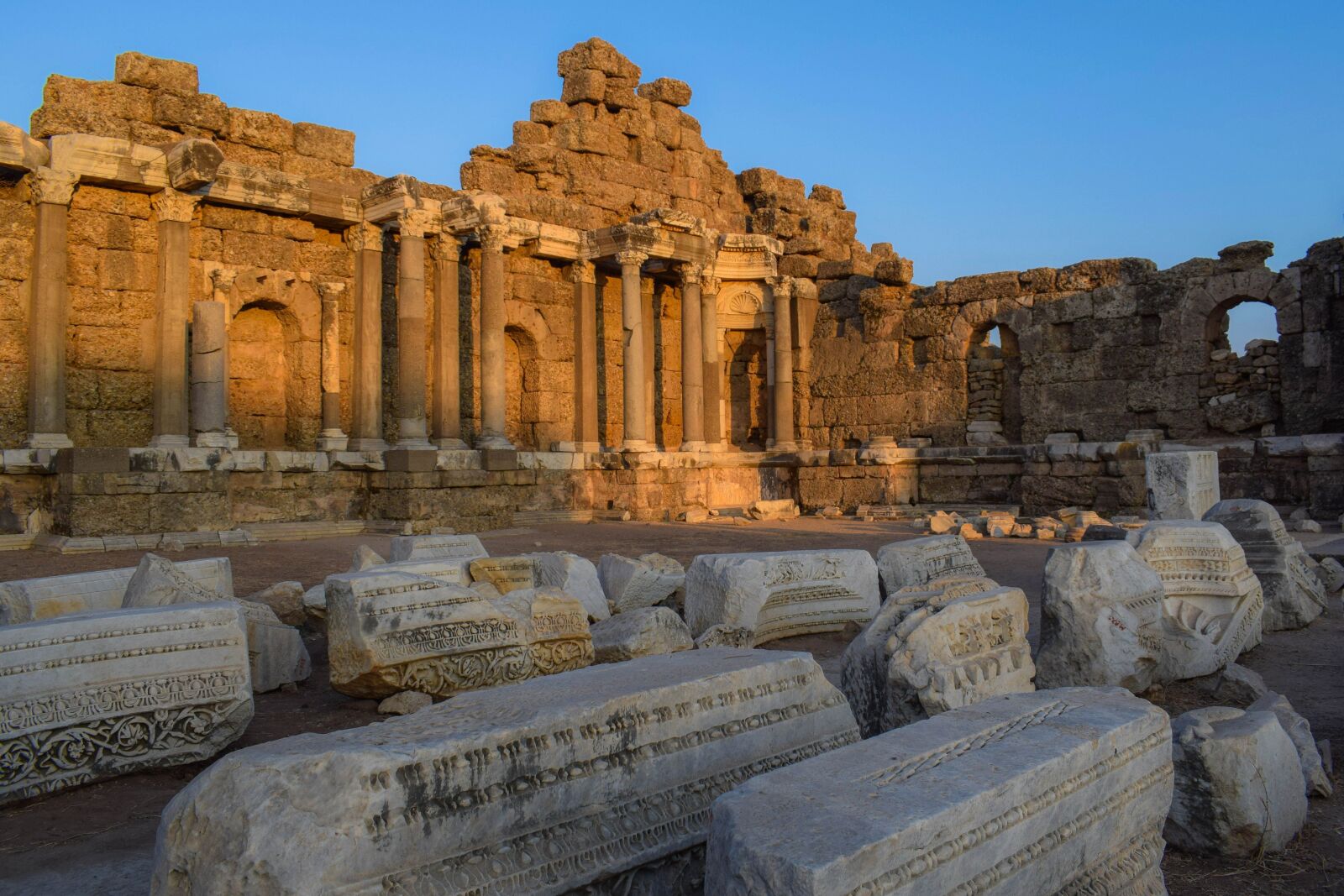 Nikon D5300 sample photo. Side, turkey, building photography