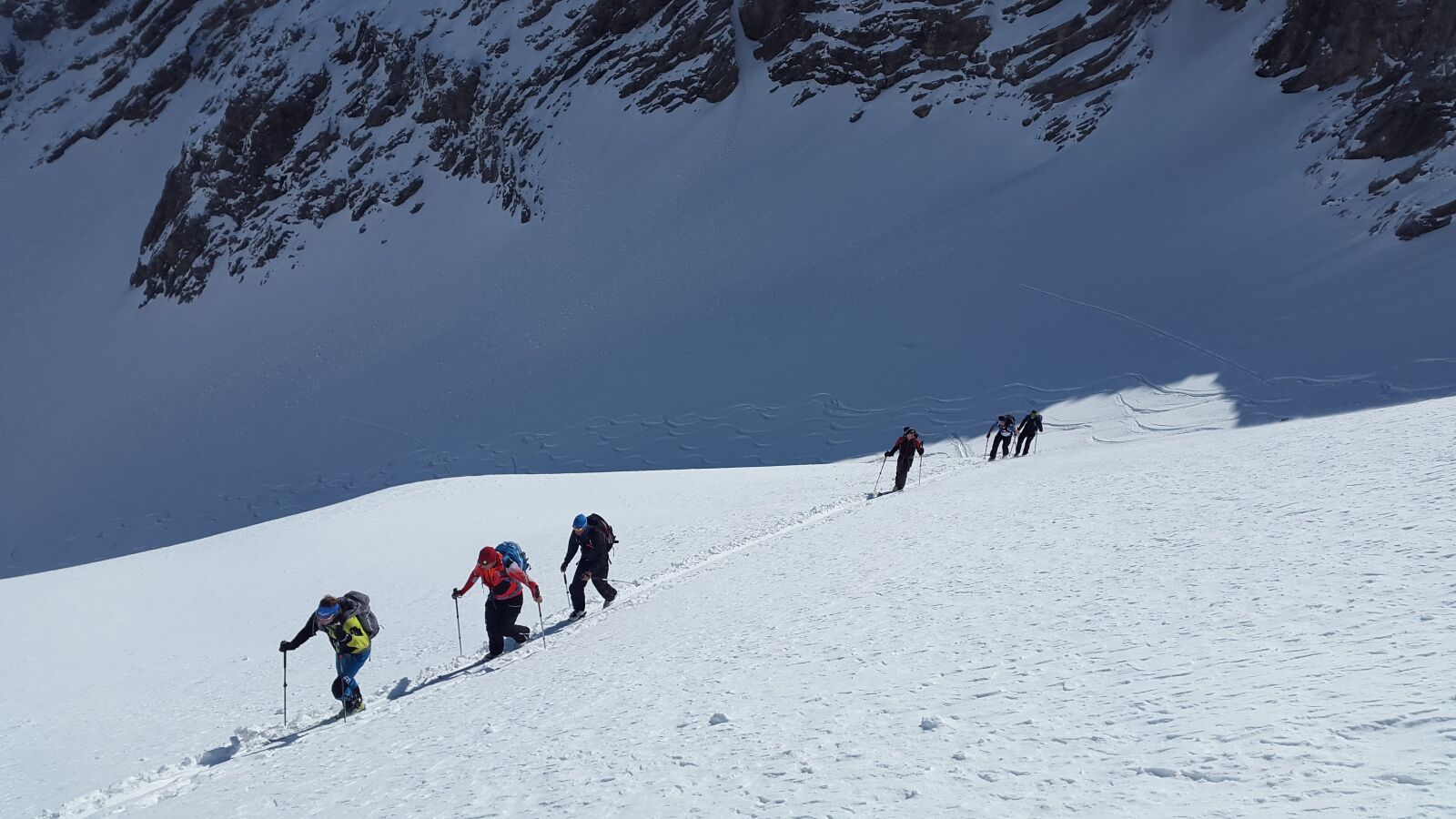 Samsung Galaxy Alpha sample photo. Ski mountaineering, backcountry skiiing photography