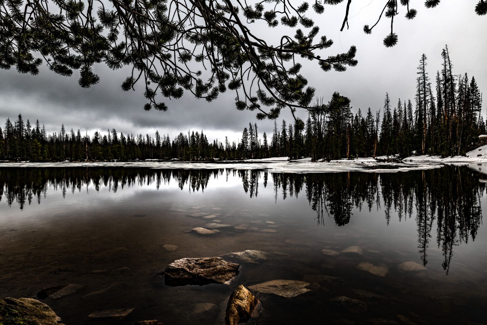Nikon D850 sample photo. Mountains, lake, spring photography