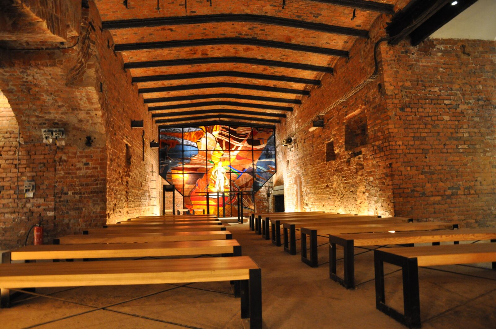 Nikon D5000 sample photo. Architecture, mine, chapel photography