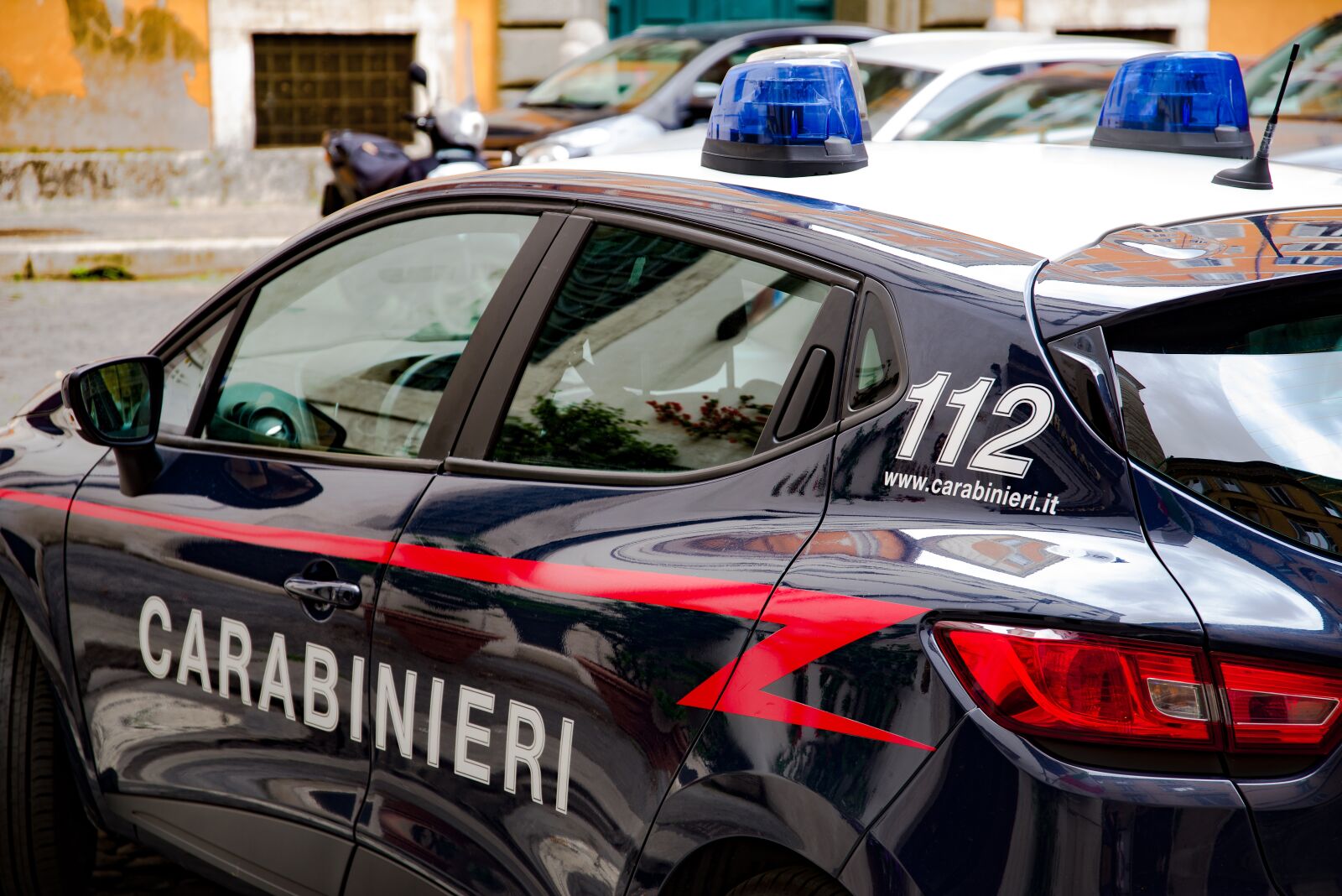 Pentax K-1 Mark II sample photo. Police, carabinieri, car photography