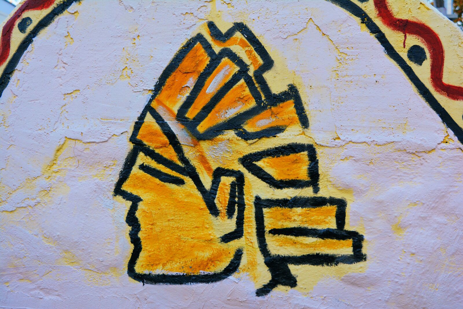 Nikon D5200 sample photo. Painting, mural, aztec photography