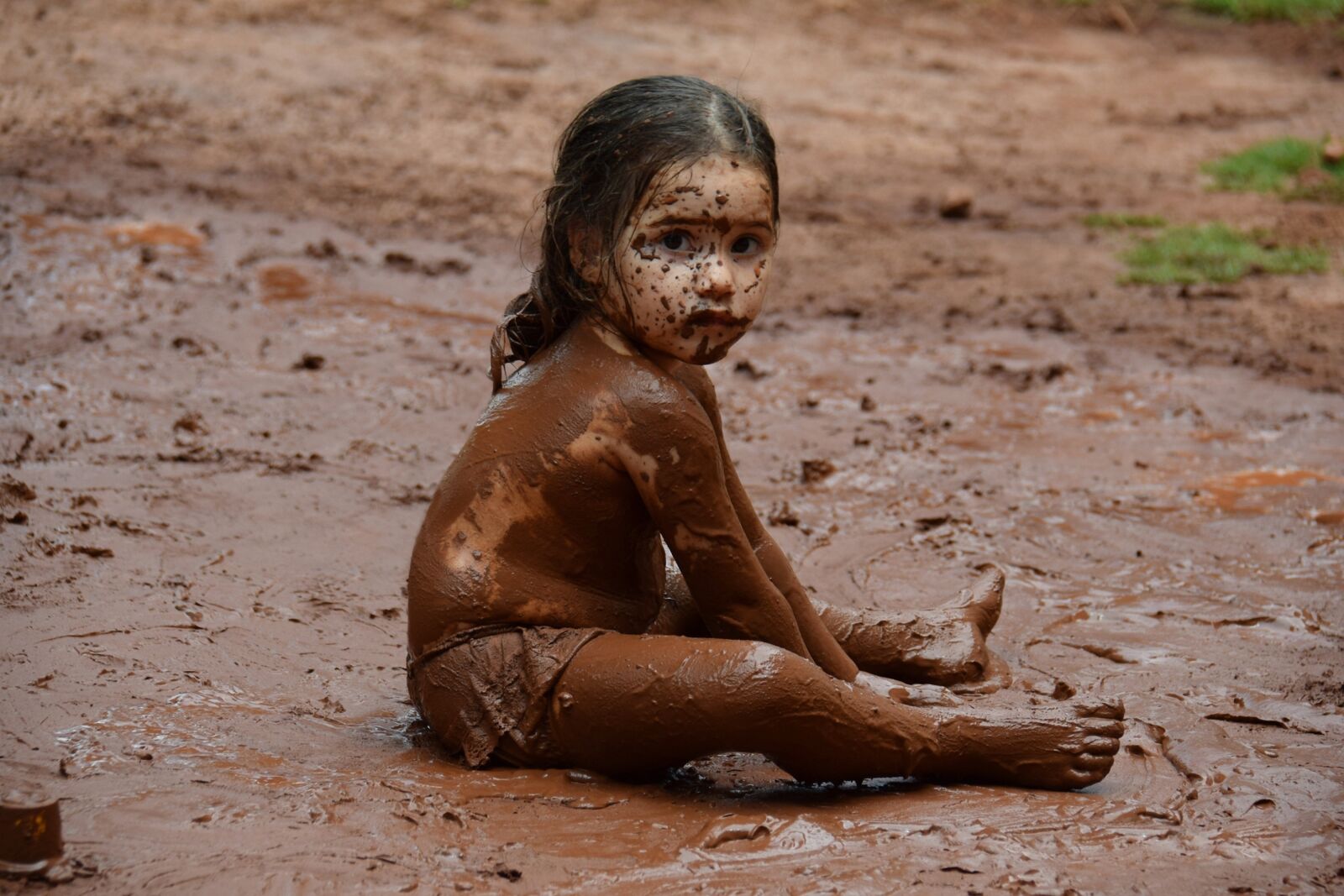 Nikon D5300 sample photo. Child, joke, childhood photography